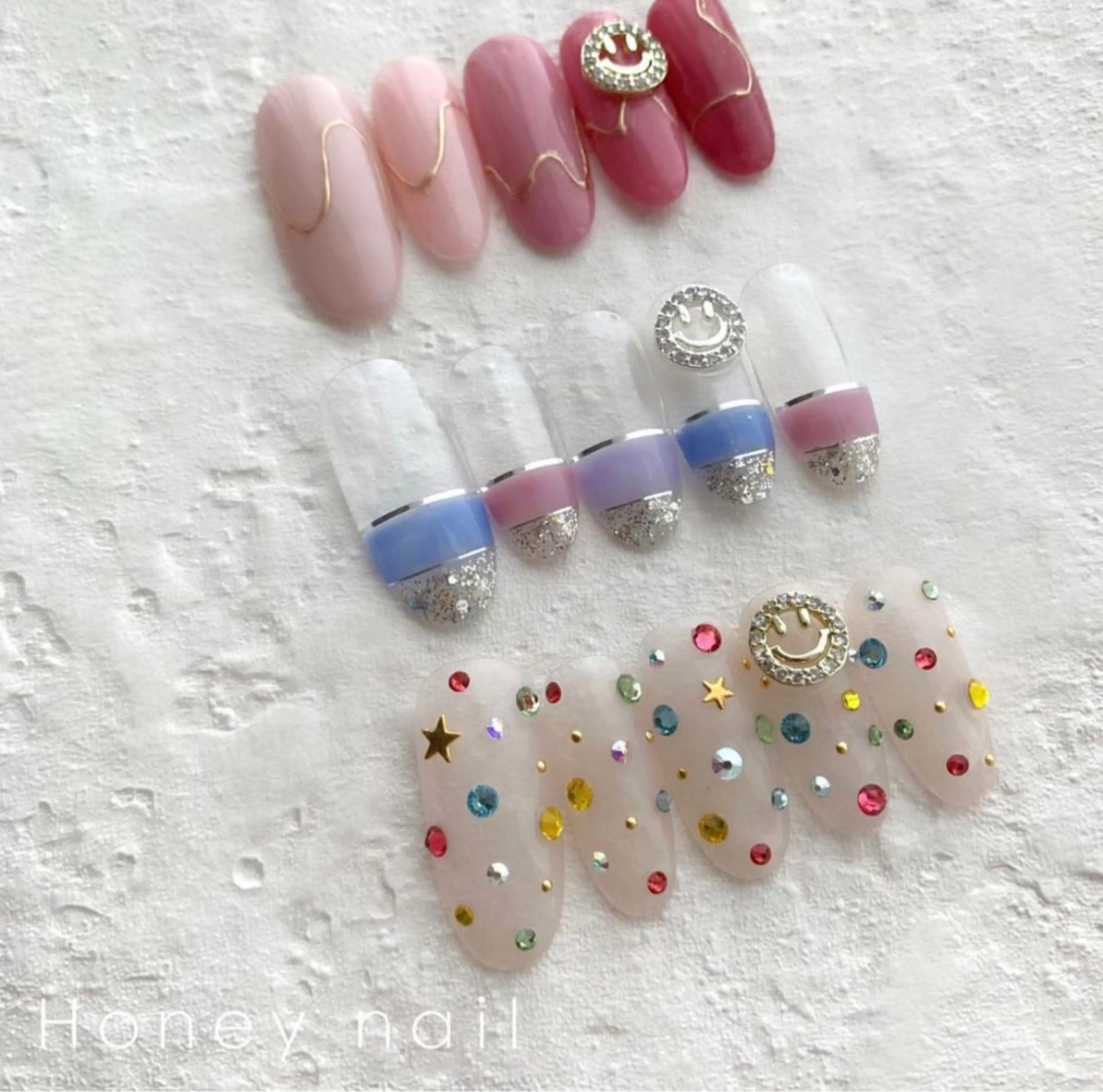 ネイル フィルイン専門 Honey nailのネイルデザイン