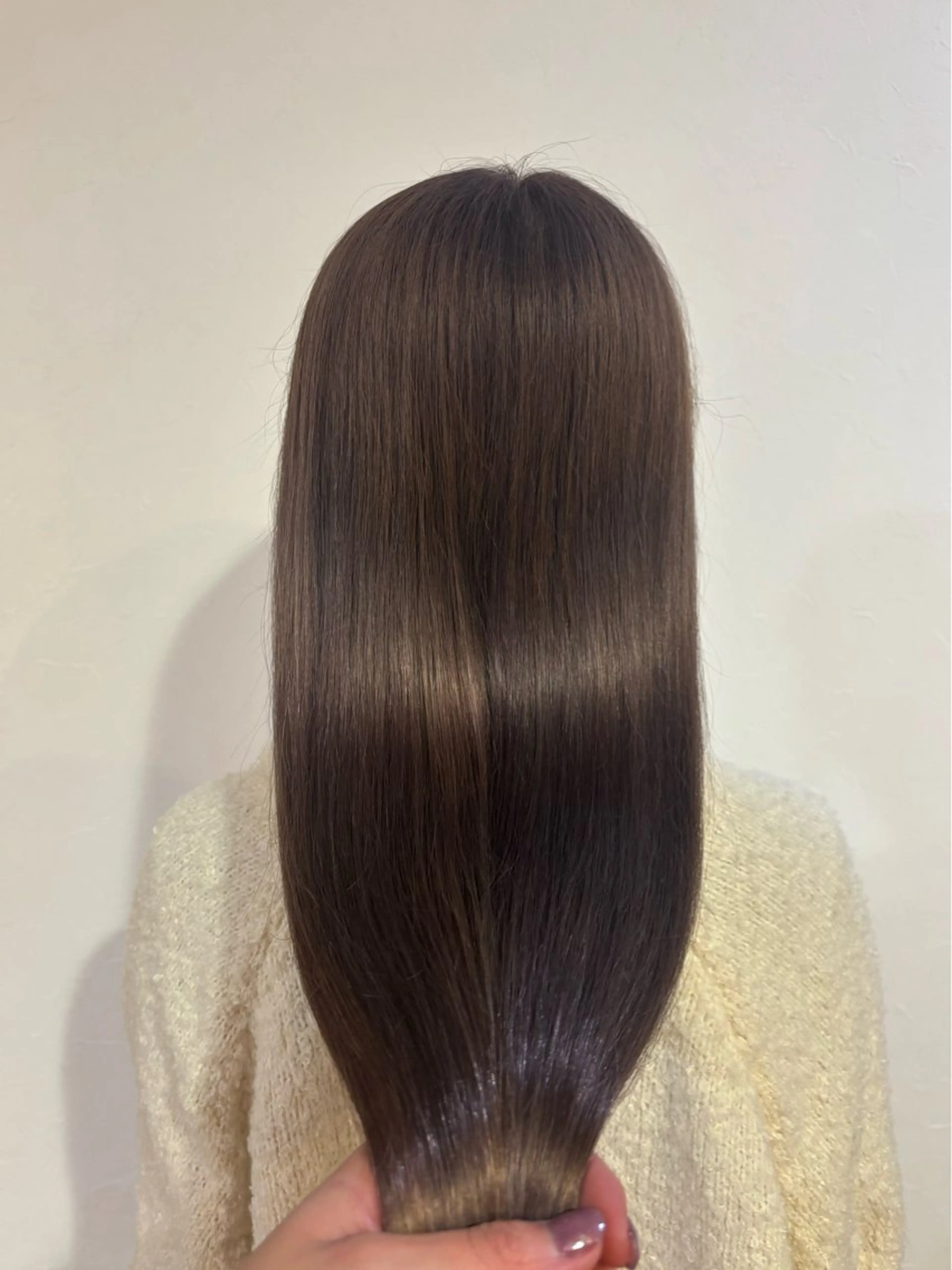 ロング トリートメント ヘアカラー トリートメント 艶•透明感カラー フィーシーのヘアスタイル