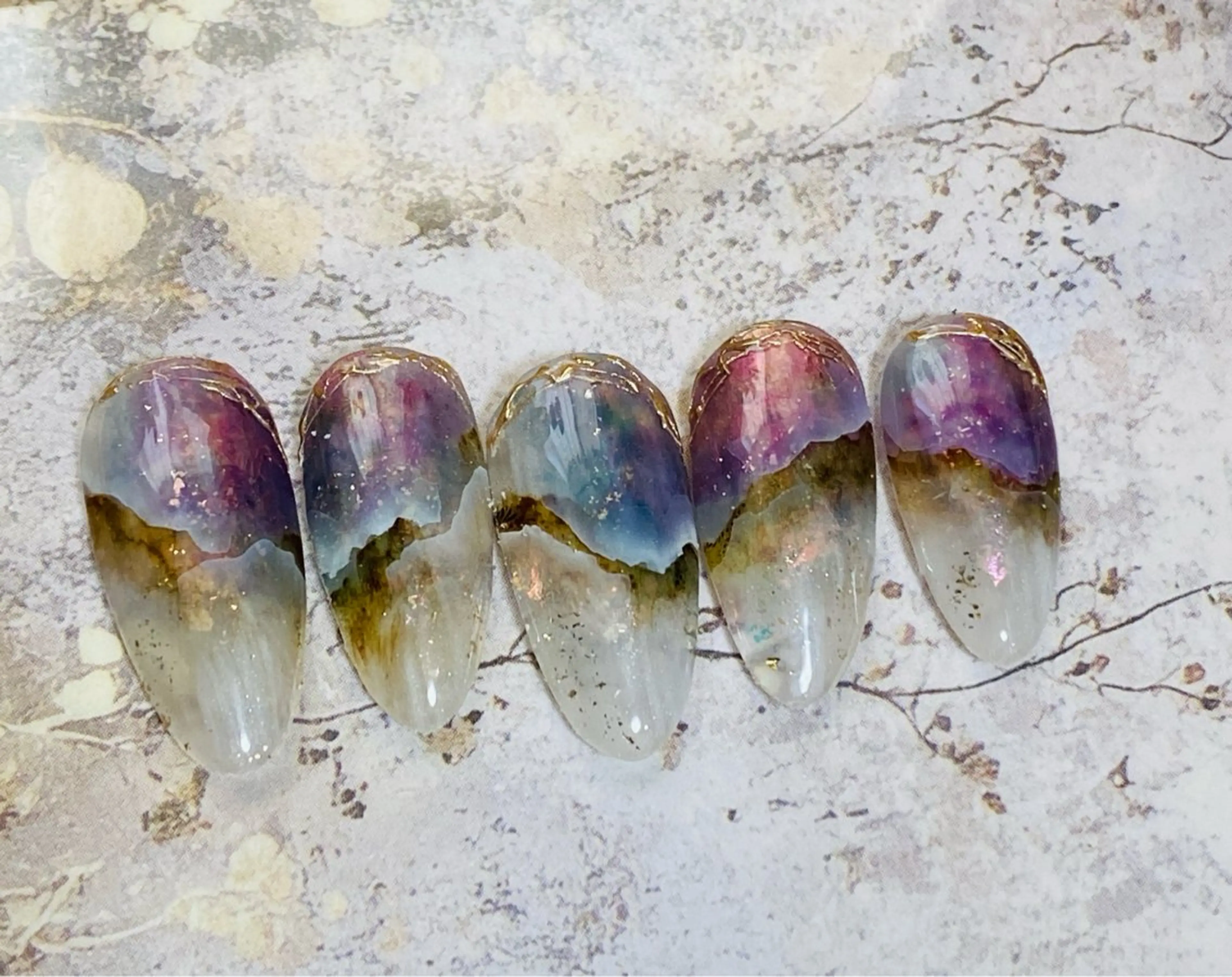 ネイル 自宅ネイルサロン ♦️nuance♦️のネイルデザイン