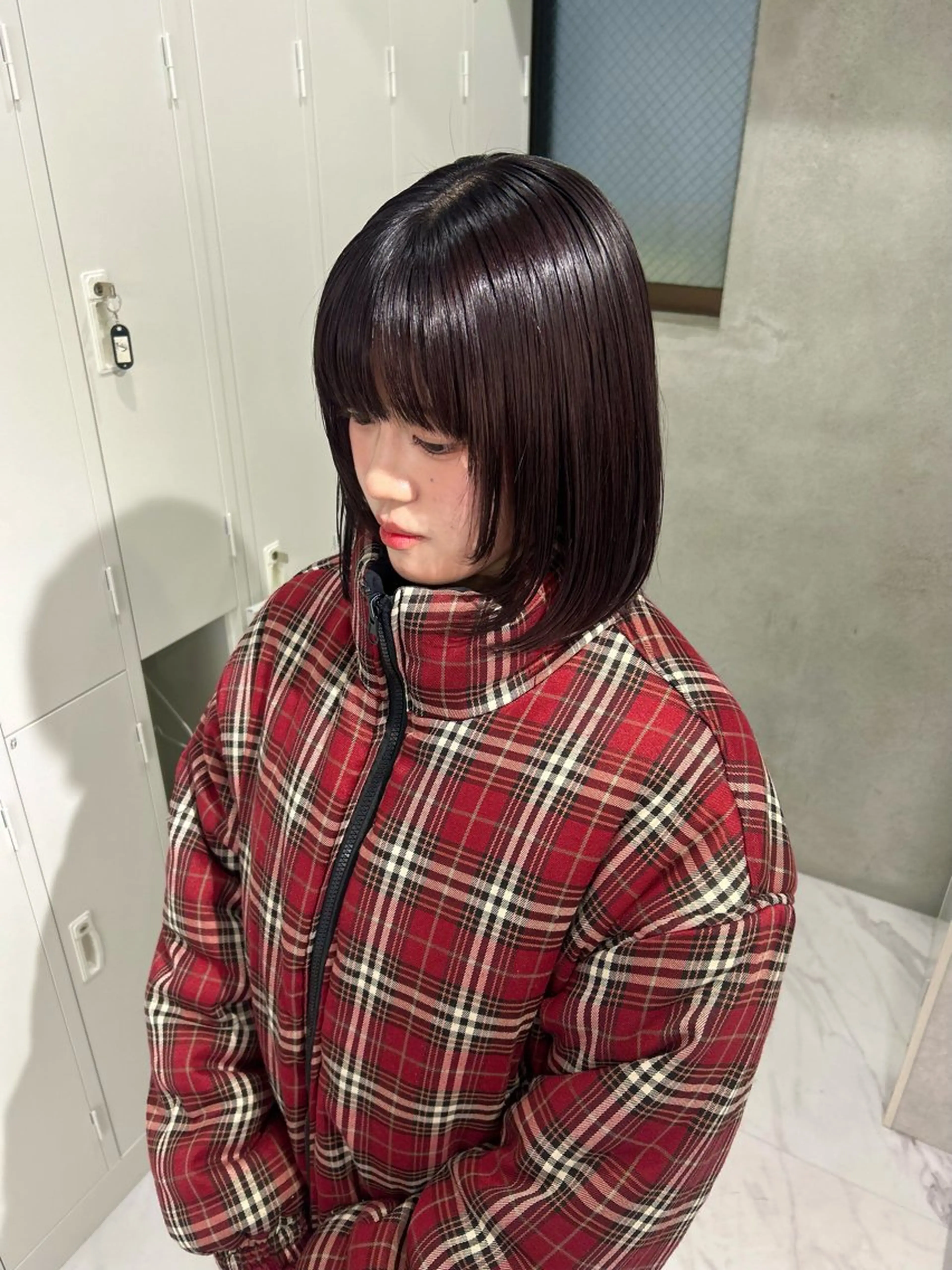 カラー ヘアカラー ️💜akari💜 ハイトーン/レイヤーのヘアスタイル