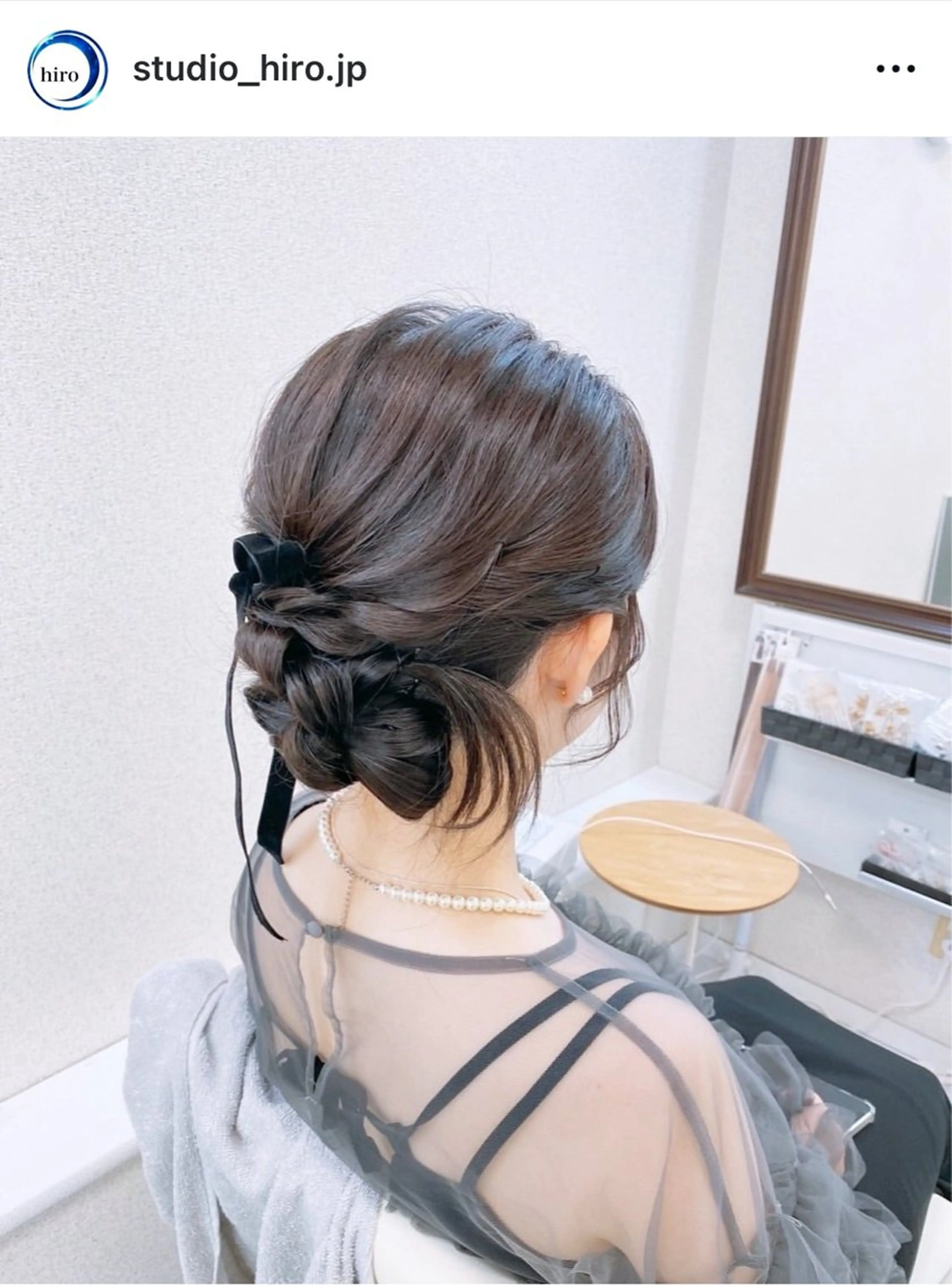 ヘアアレンジ 京都.祇園セットサロン:スタジオ ヒロ【Studio hiro】所属・ヒロ(hiro) •スタジオヒロのヘアスタイル