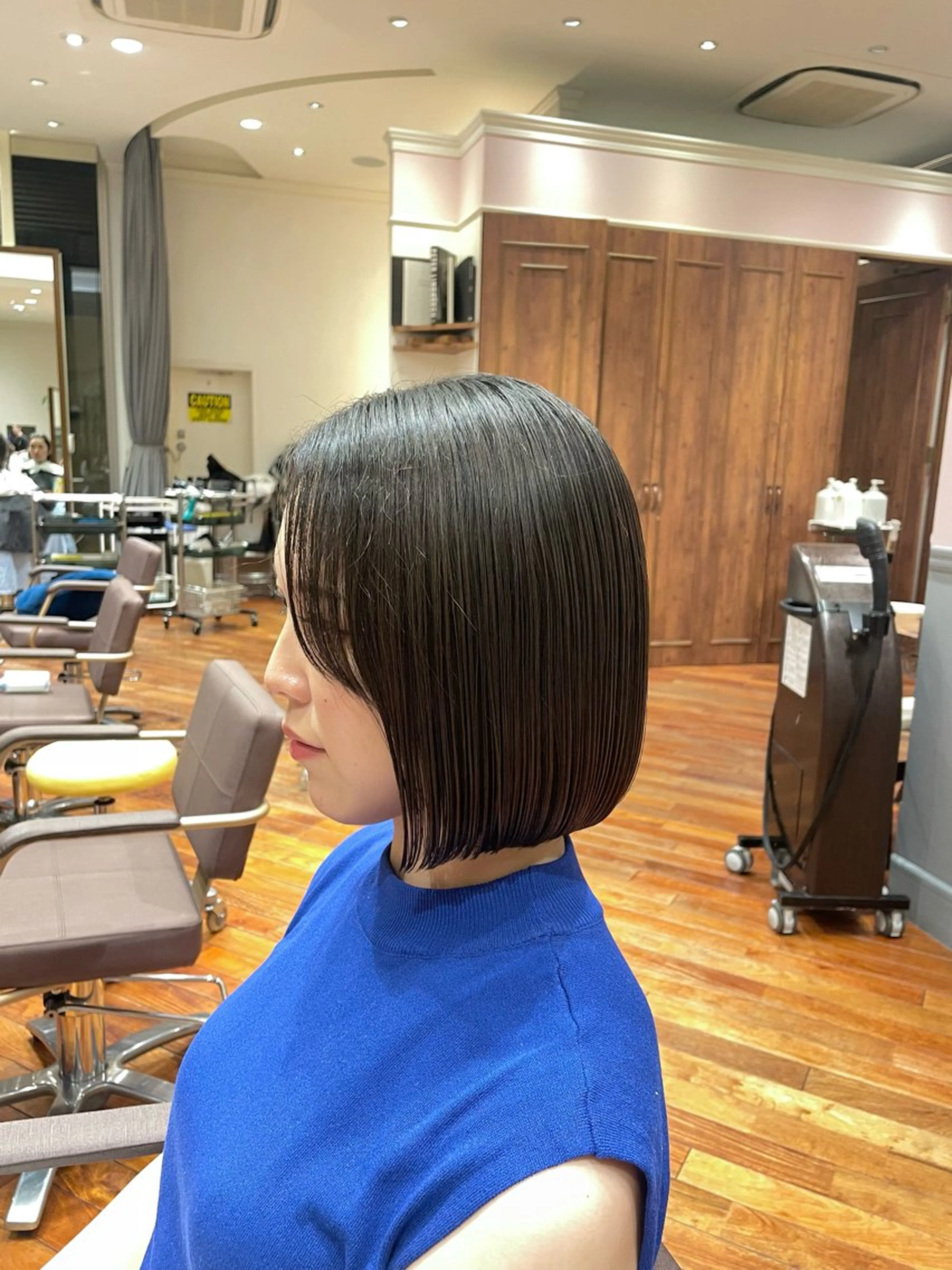 ショート ショートボブ ボブ ショートヘア 大阪梅田 稲葉利也斗のヘアスタイル