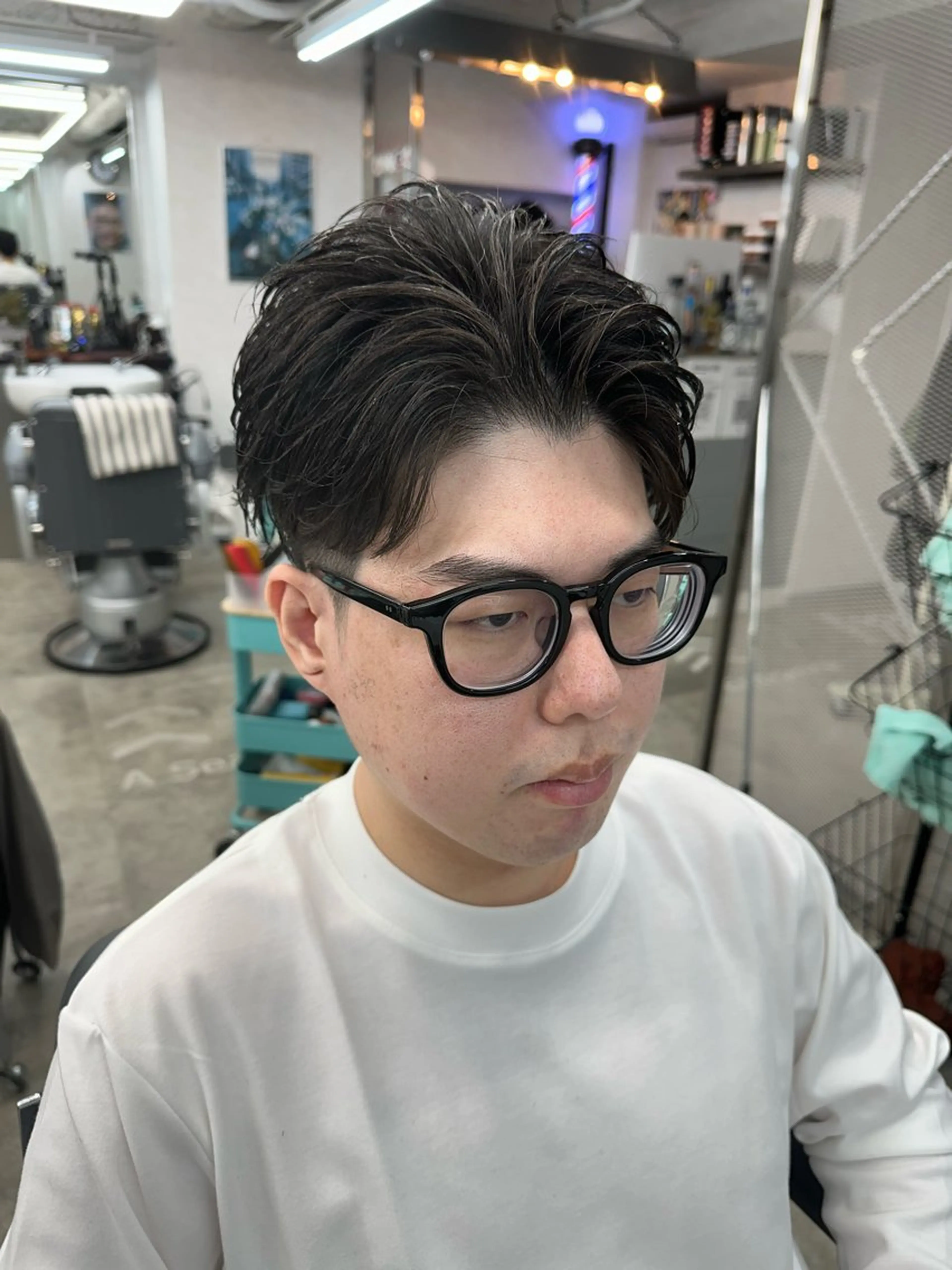 メンズ DAMDEE TOKYO HAIR LOUNGE 船橋店所属・志賀 航大のヘアスタイル