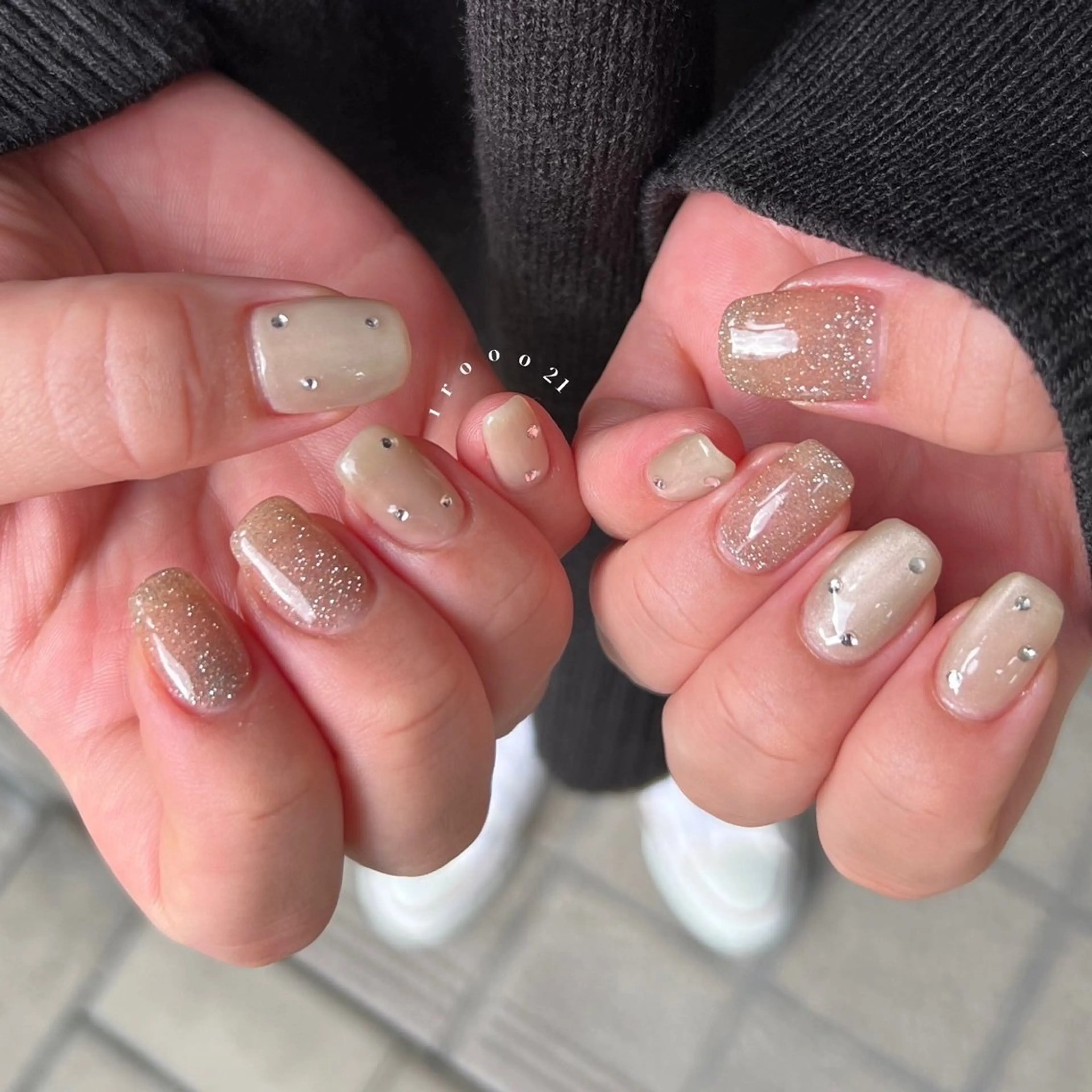 ネイル フラッシュネイル マグネットネイル irooo 21のネイルデザイン