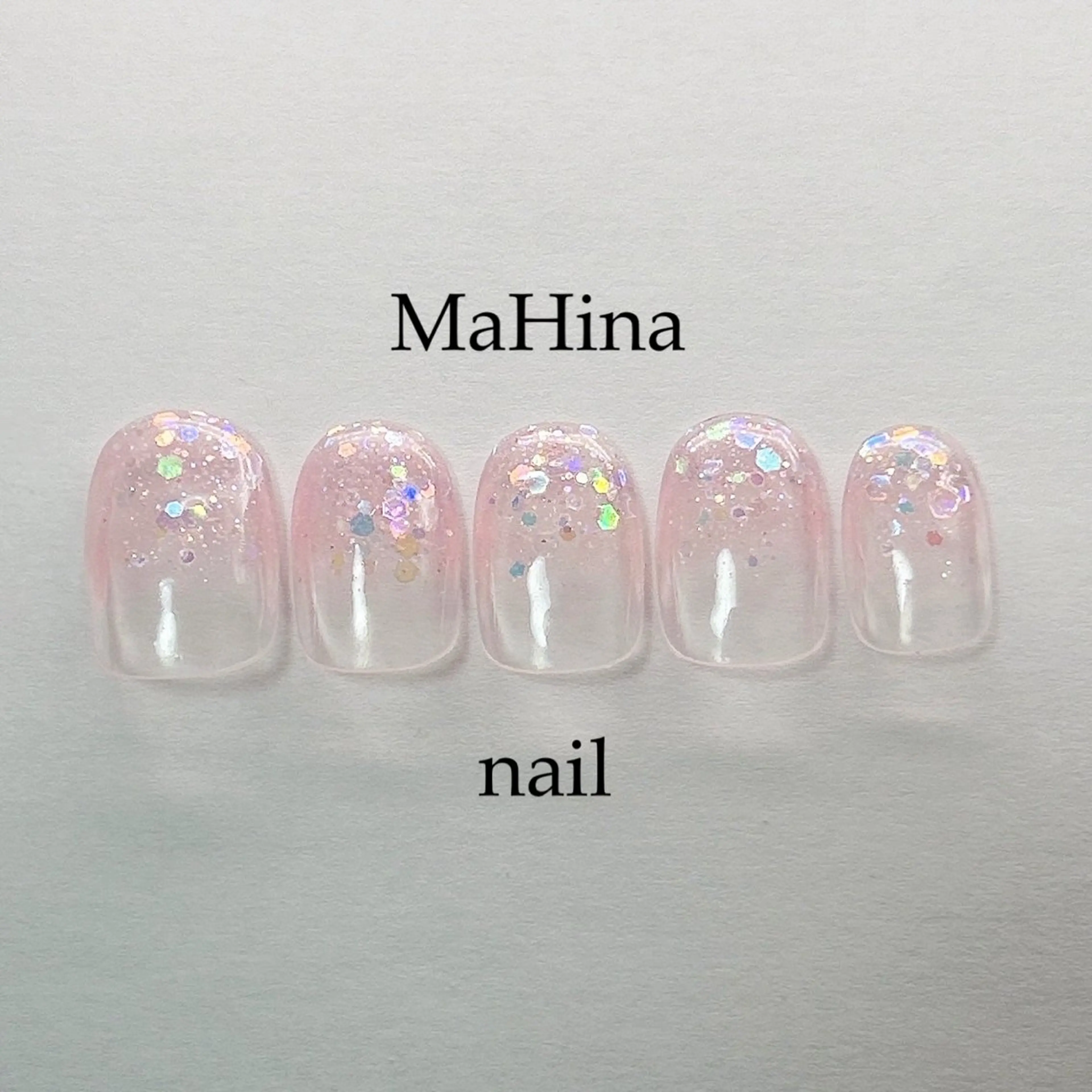 🫧ラメグラデーション🫧(オフ・ケア込み)の写真