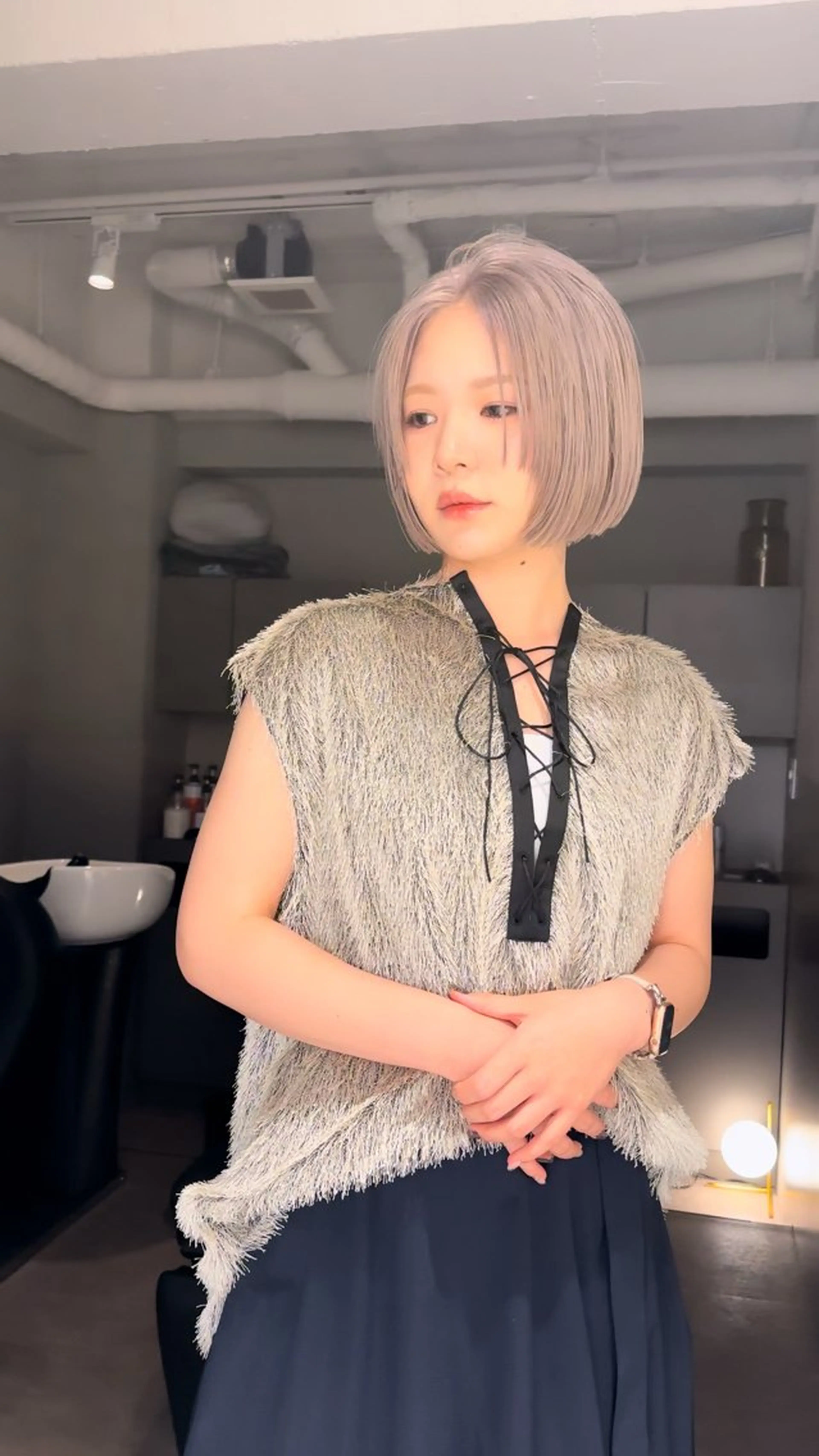 ショート カラー 🎨ショートの神様 /神評価🎨原田公祐のヘアスタイル