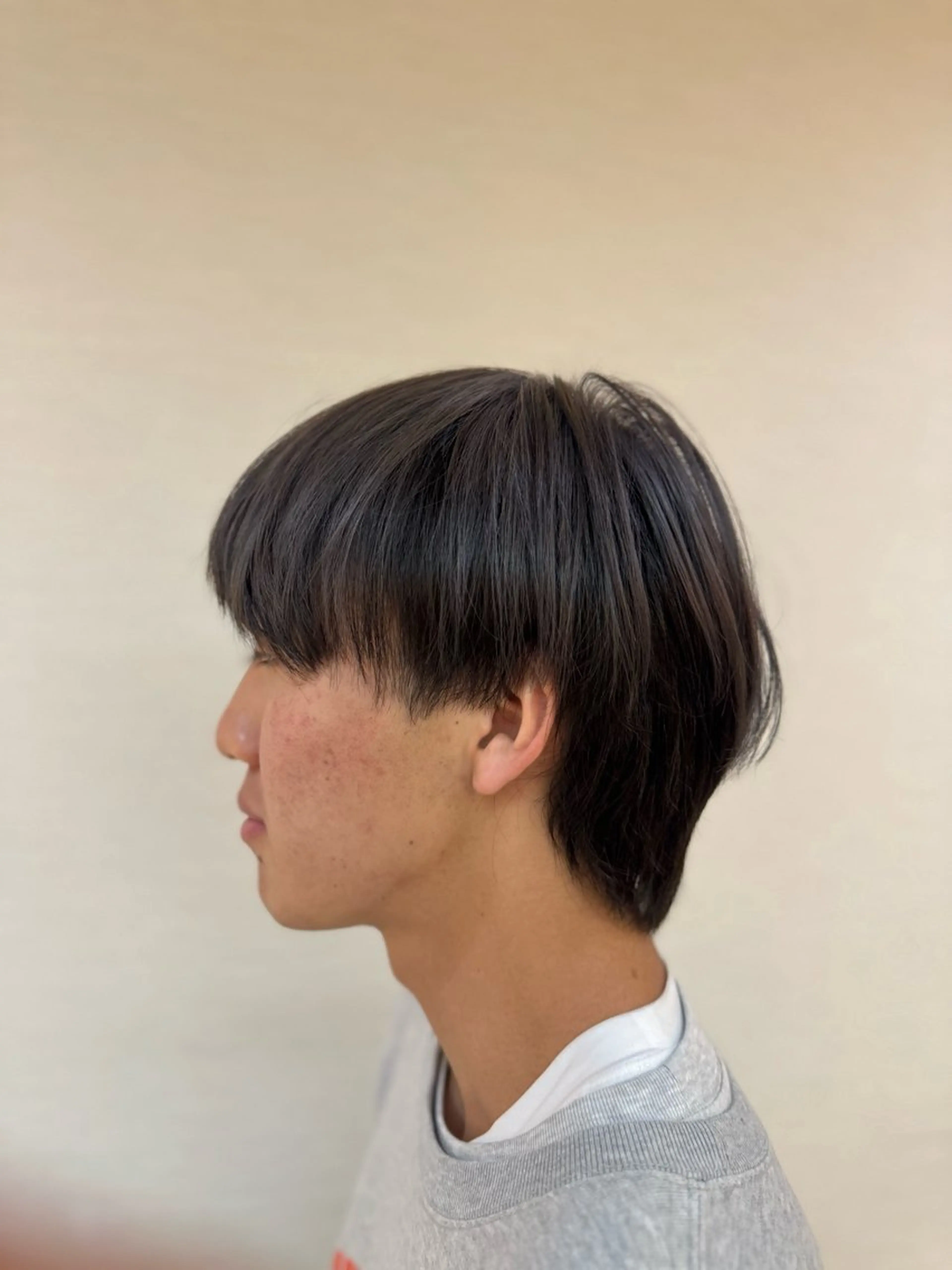 カラー メンズ メンズブリーチ メンズウルフカット ブリーチ シルバー ウルフカット メンズカット∕パーマ ∕縮毛矯正∕廣井永輝のヘアスタイル