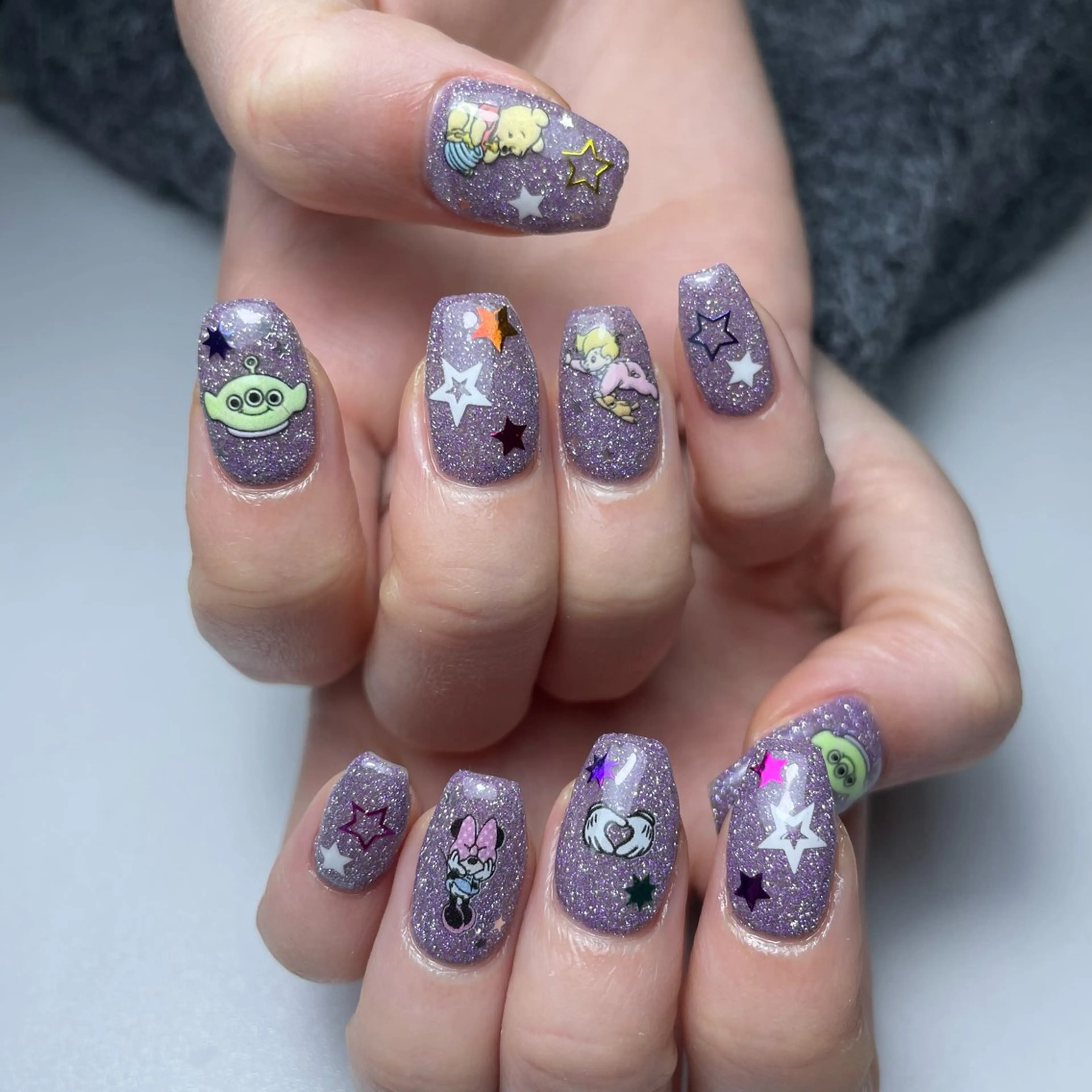 ネイル ブルー チークネイル フラッシュネイル フットネイル ジェルネイル ハンドネイル Sugar. ひかり໒꒱˚.*のネイルデザイン