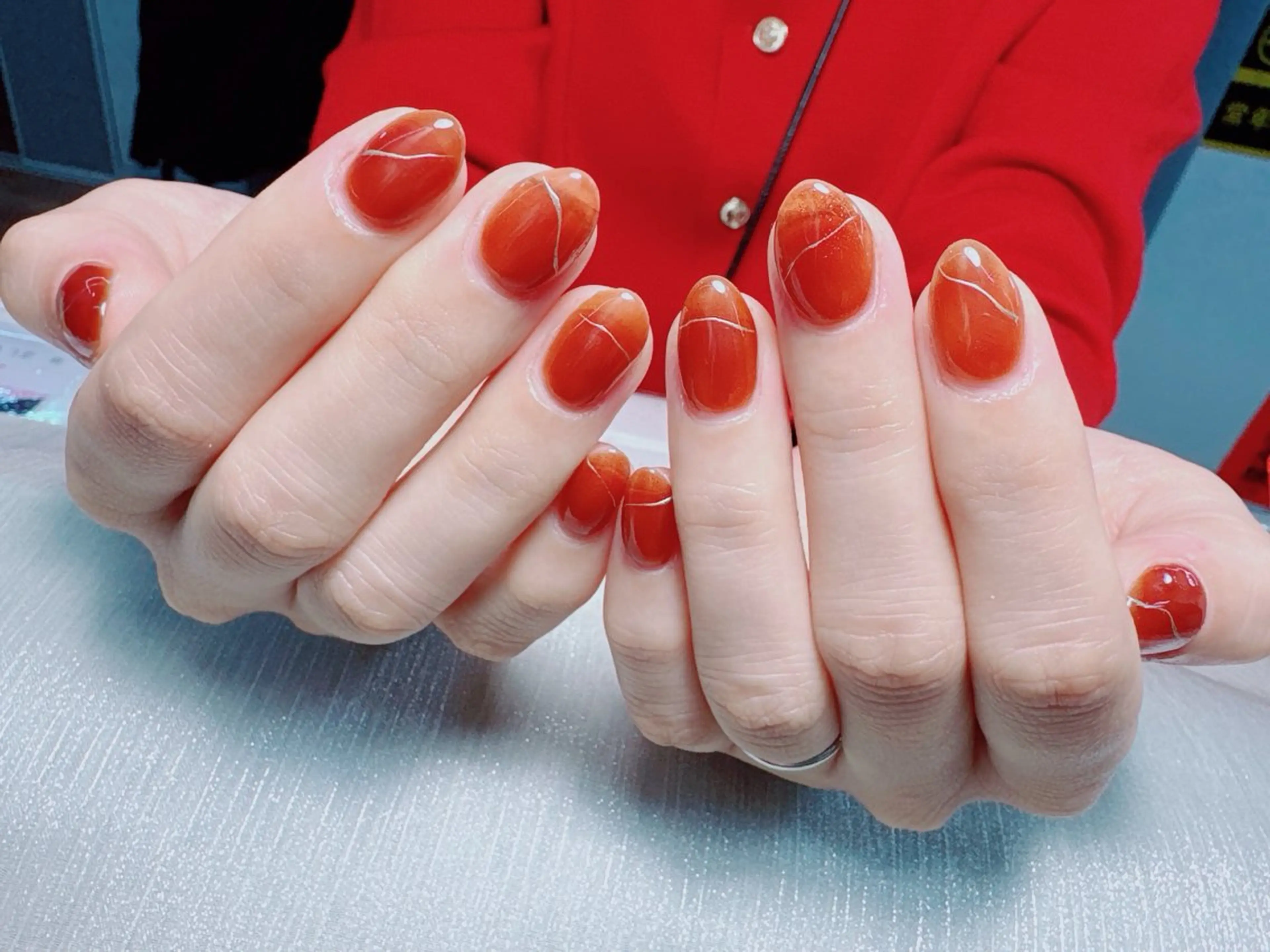 ネイル ハンドネイル Yuxi Beauty salon 【ユーシィー ビューティ サロン】所属・ユーシーネイルサロン 池田公園店のネイルデザイン