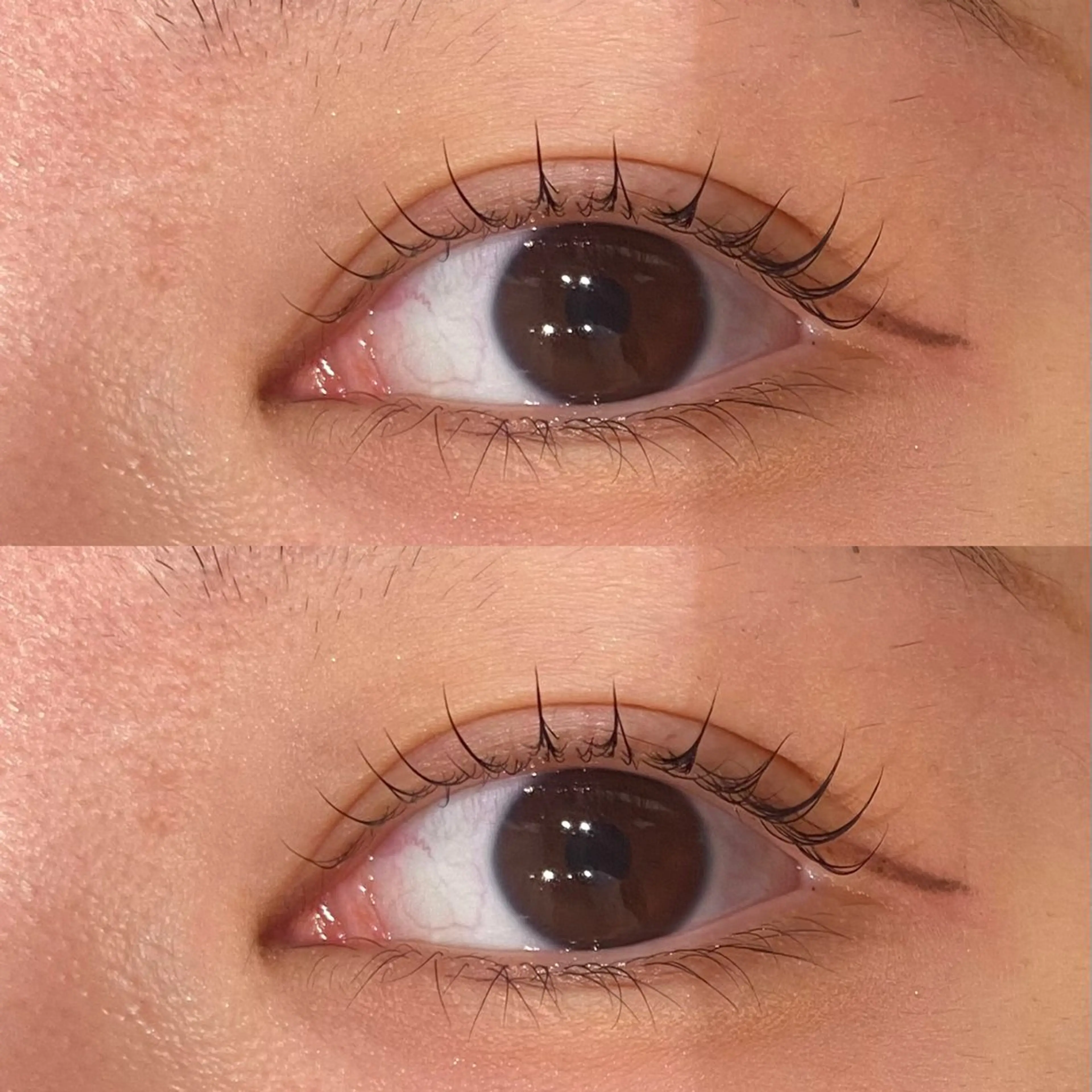 マツエク・マツパ 一重×まつ毛パーマ マツパ 西島 雪輝のマツエク・マツパデザイン