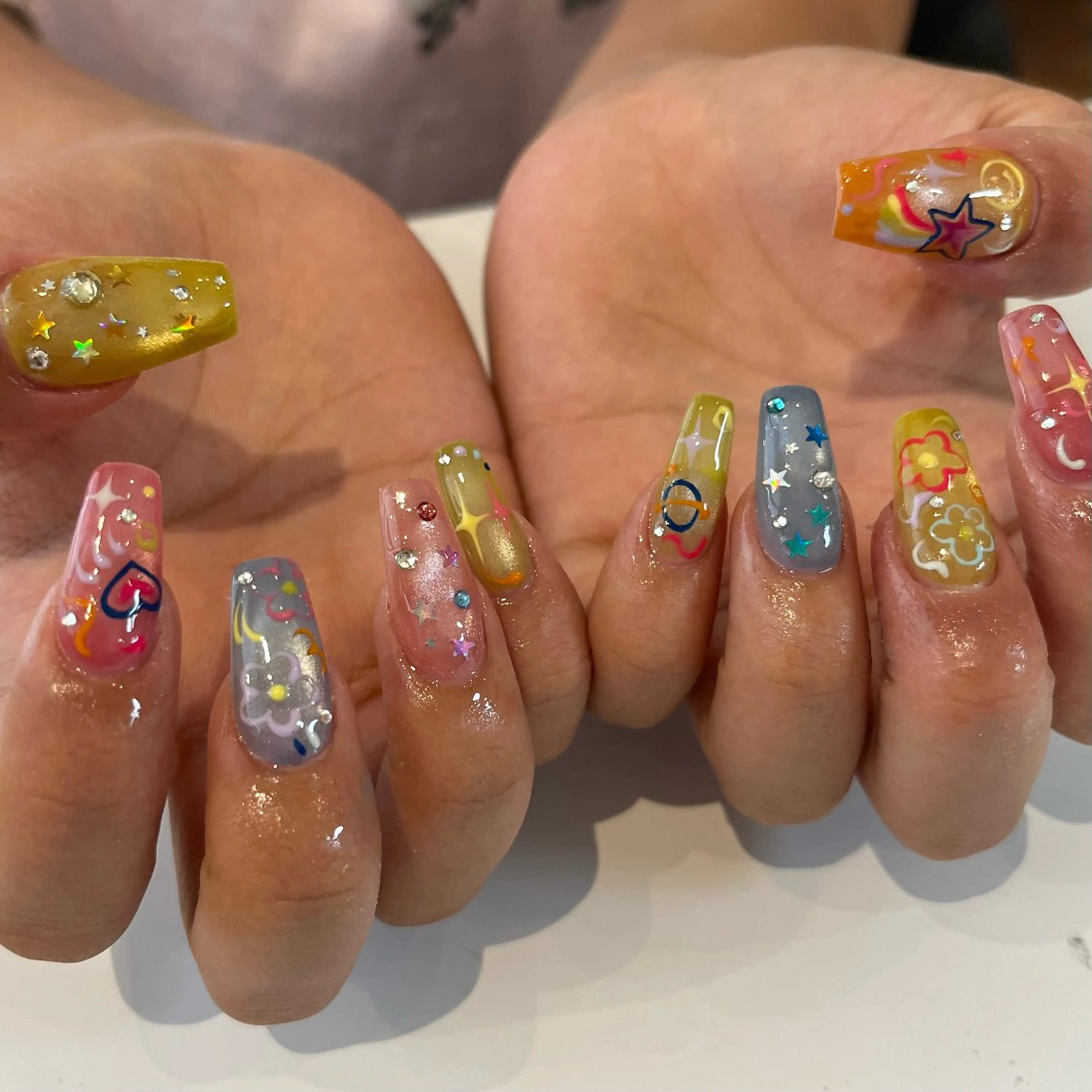 ネイル アートネイル ハンドネイル ballie／小野原 なつみのネイルデザイン