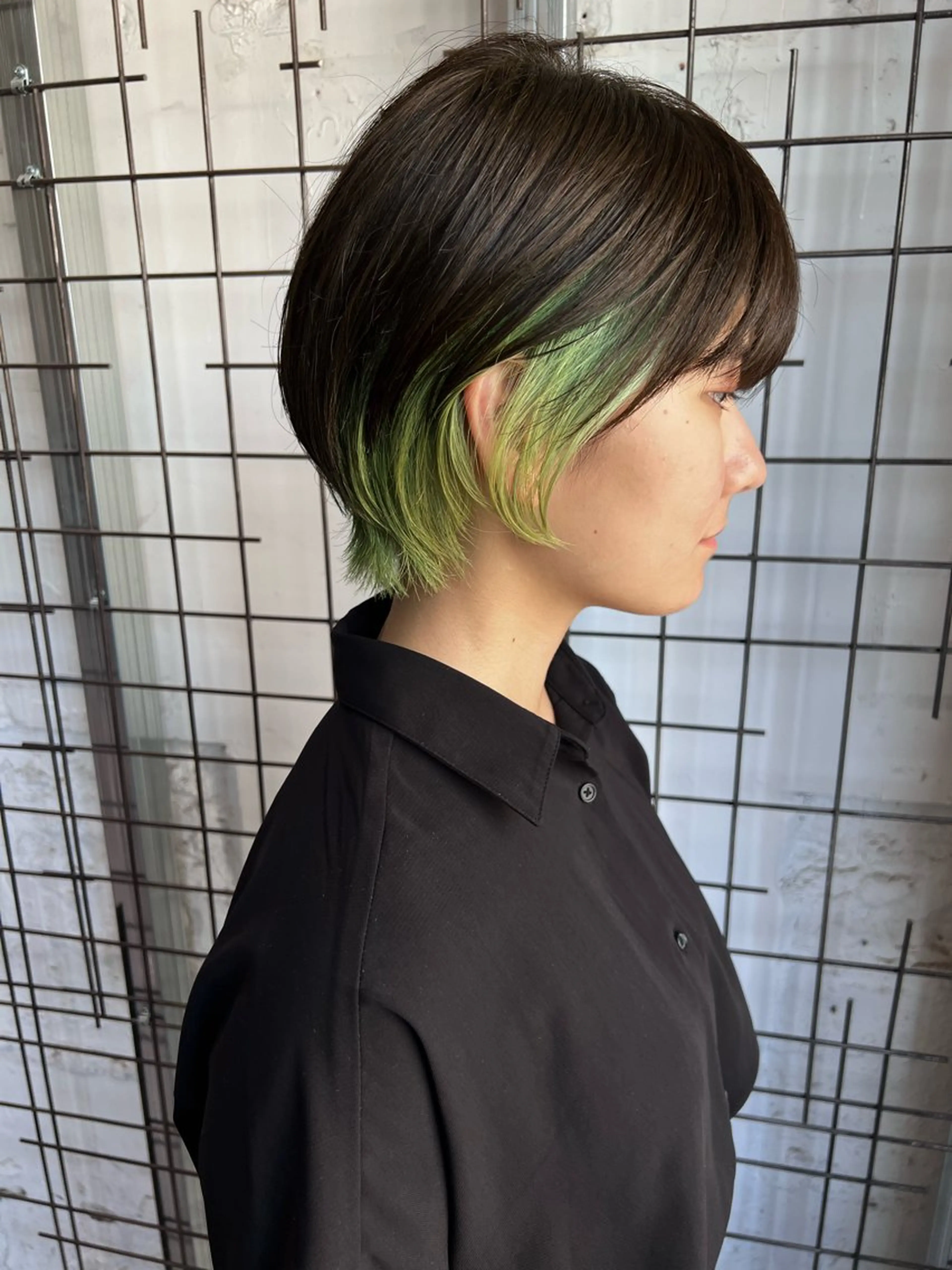 カラー ヘアカラー AYANE 韓国ヘア /レイヤーカットのヘアスタイル