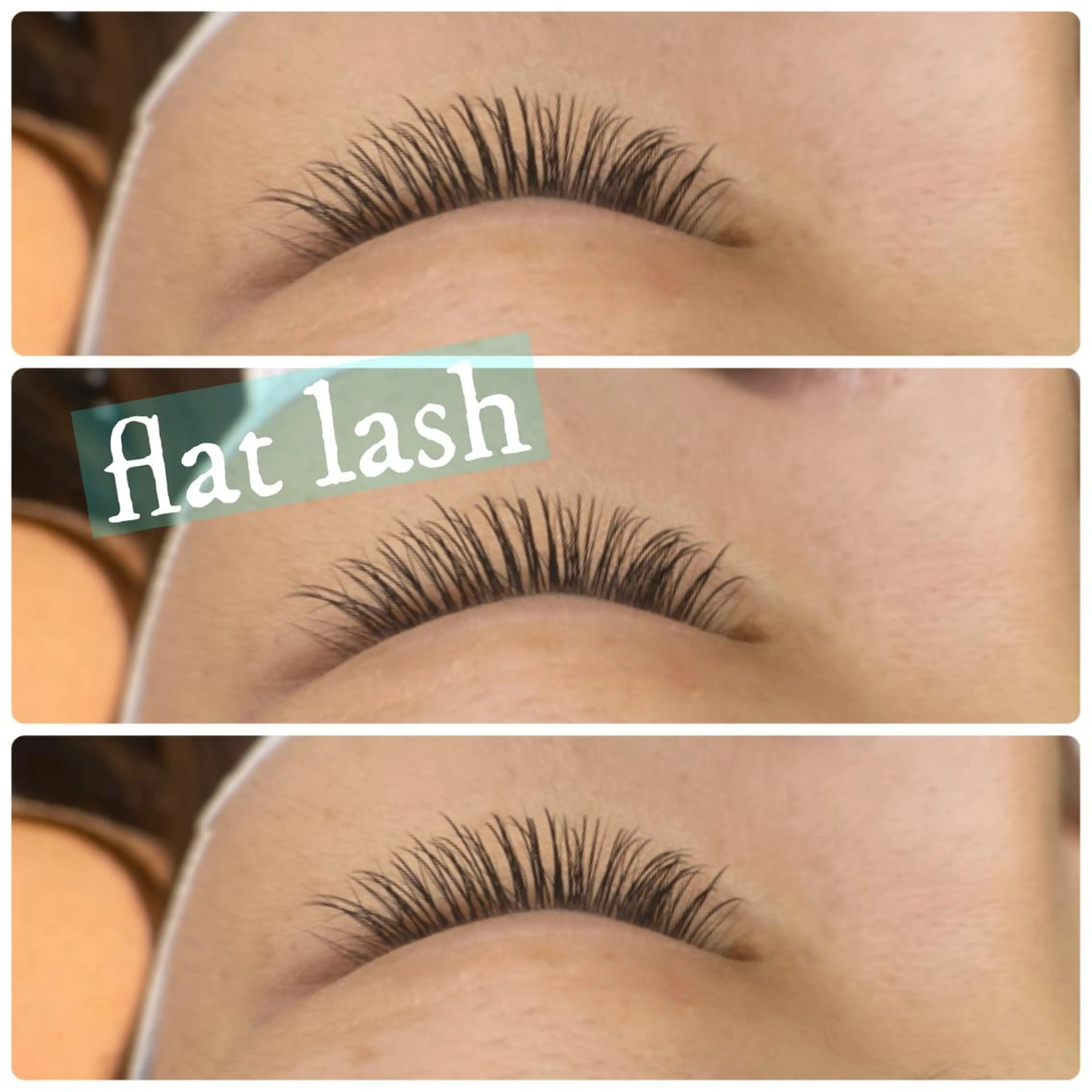 マツエク・マツパ フラットラッシュ 美容室 kokona ~ココナ~所属・美容室 kokona 川嶋 美奈子のマツエク・マツパデザイン