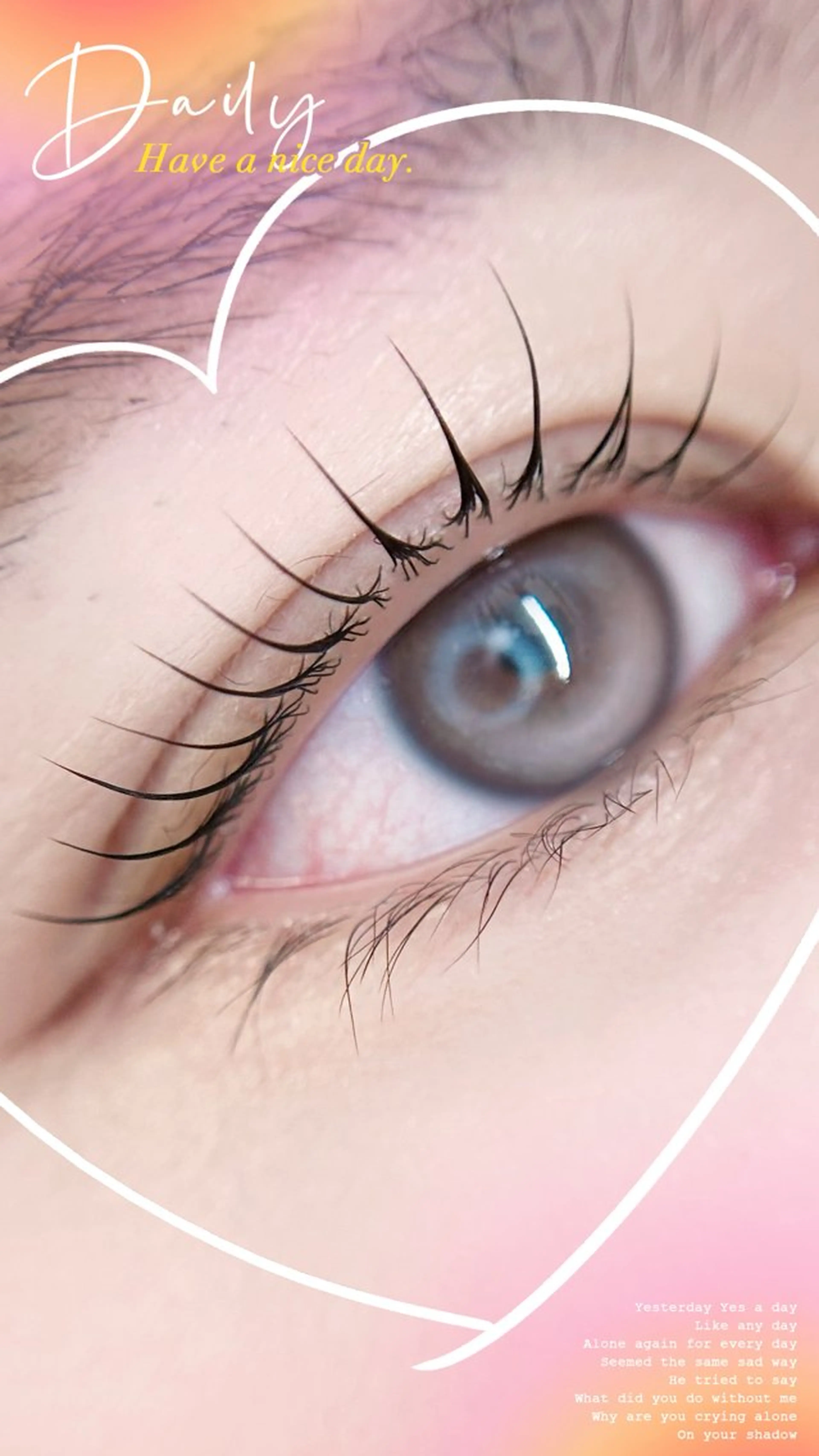 マツエク・マツパ マツパ eyelist. mizuki🐈⬛の眉毛・アイブロウイメージ