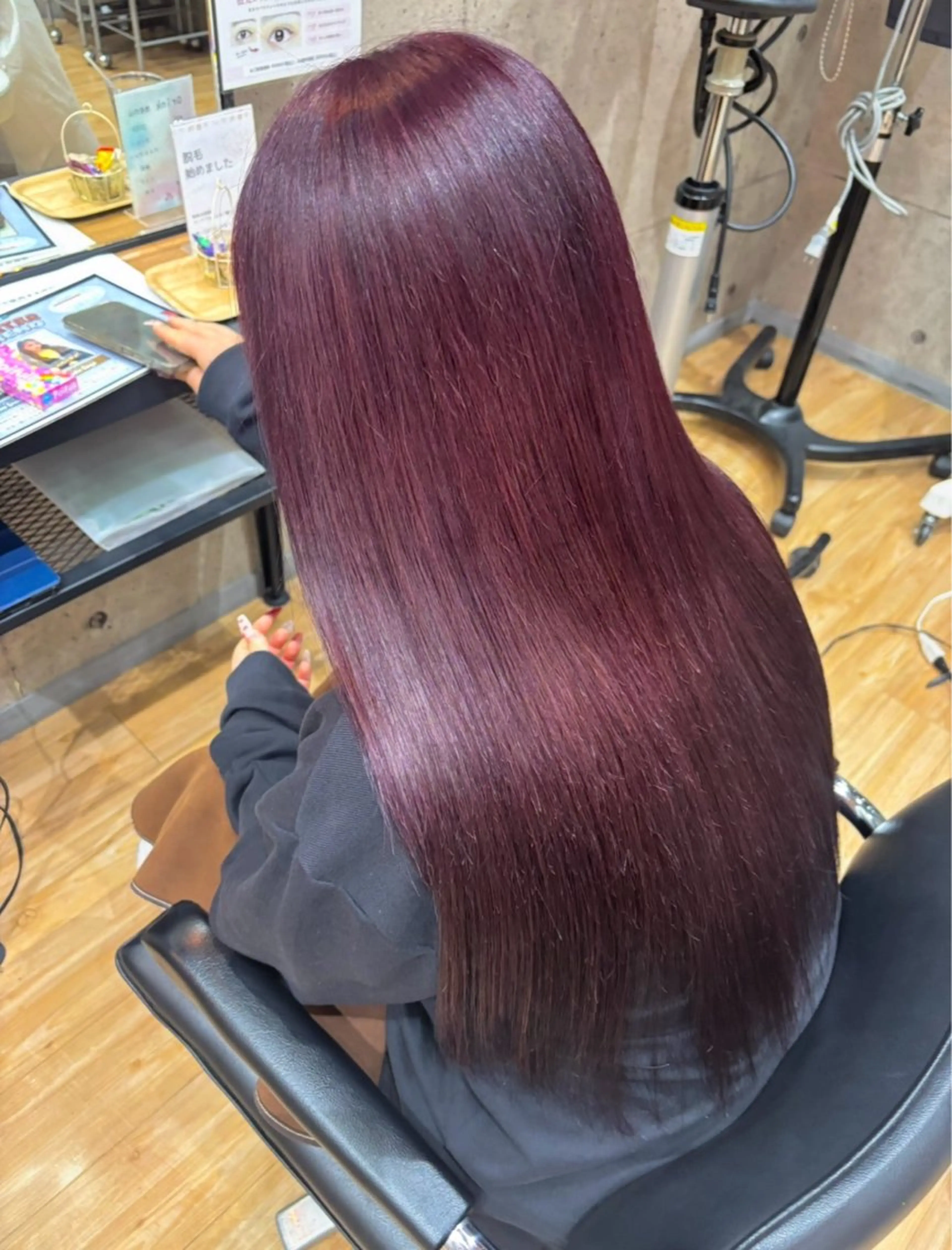 ロング カラー トリートメント LIFE 本店所属・ハイトーン×レイヤー 🔥小林達哉のヘアスタイル