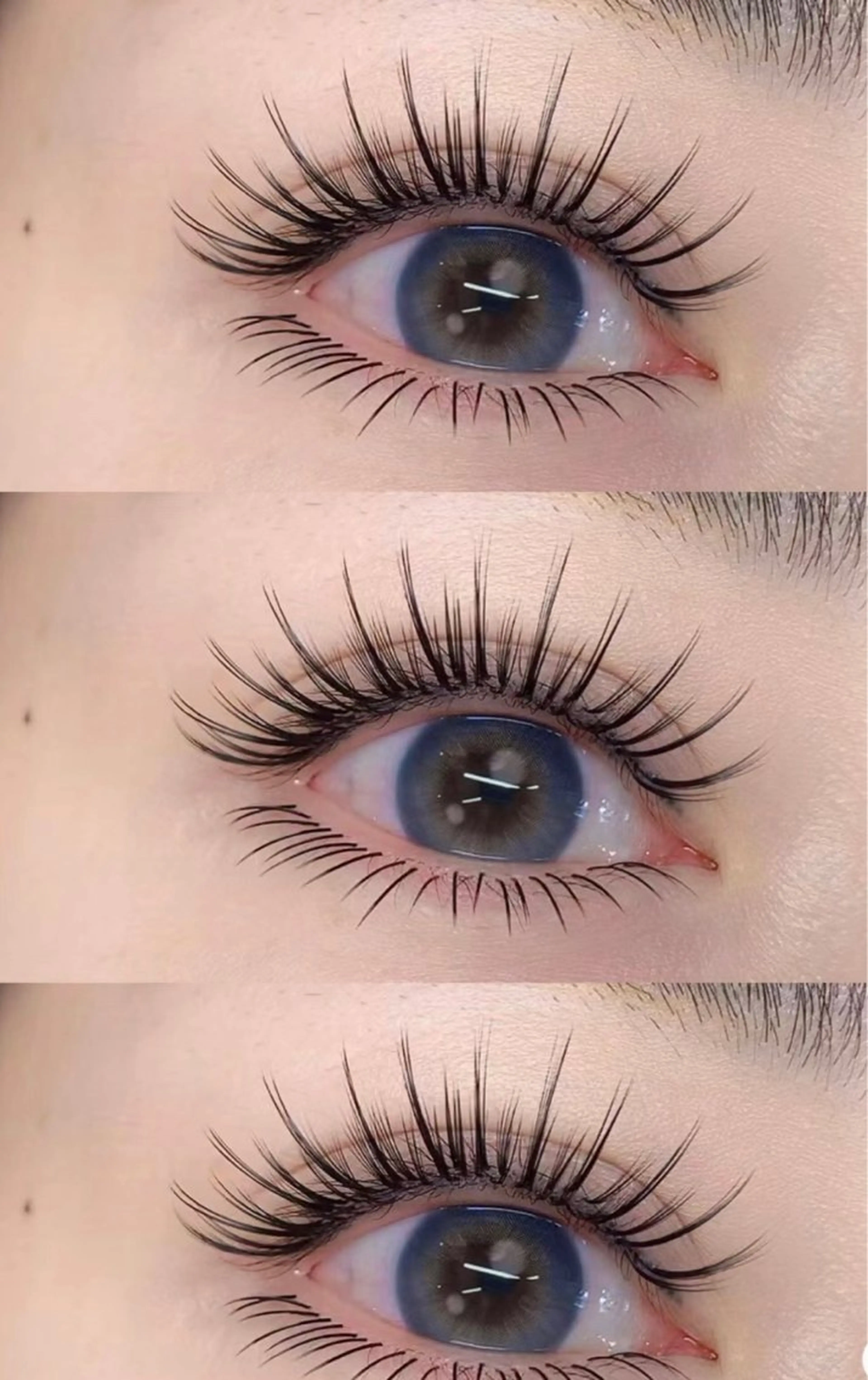 🎀🎀上ボリュームラッシュギザギザデザイン600本、🎀🎀下40本、オフ+550、再来+1000の写真