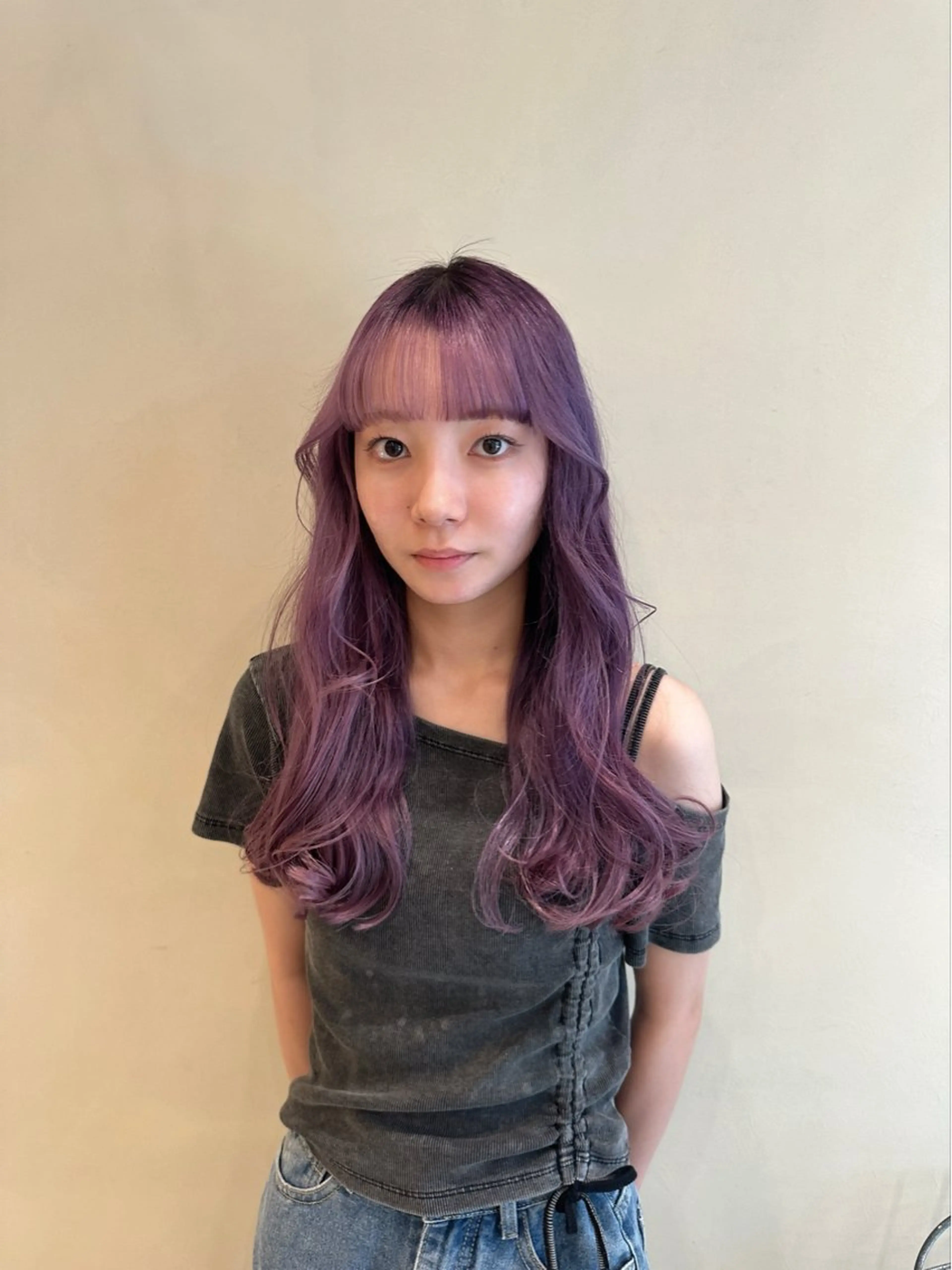 ☘️ミニモ学割限定☘️カット+カラー+トリートメント/梅田/大阪/ウルフ/レイヤー/ボブ/の写真