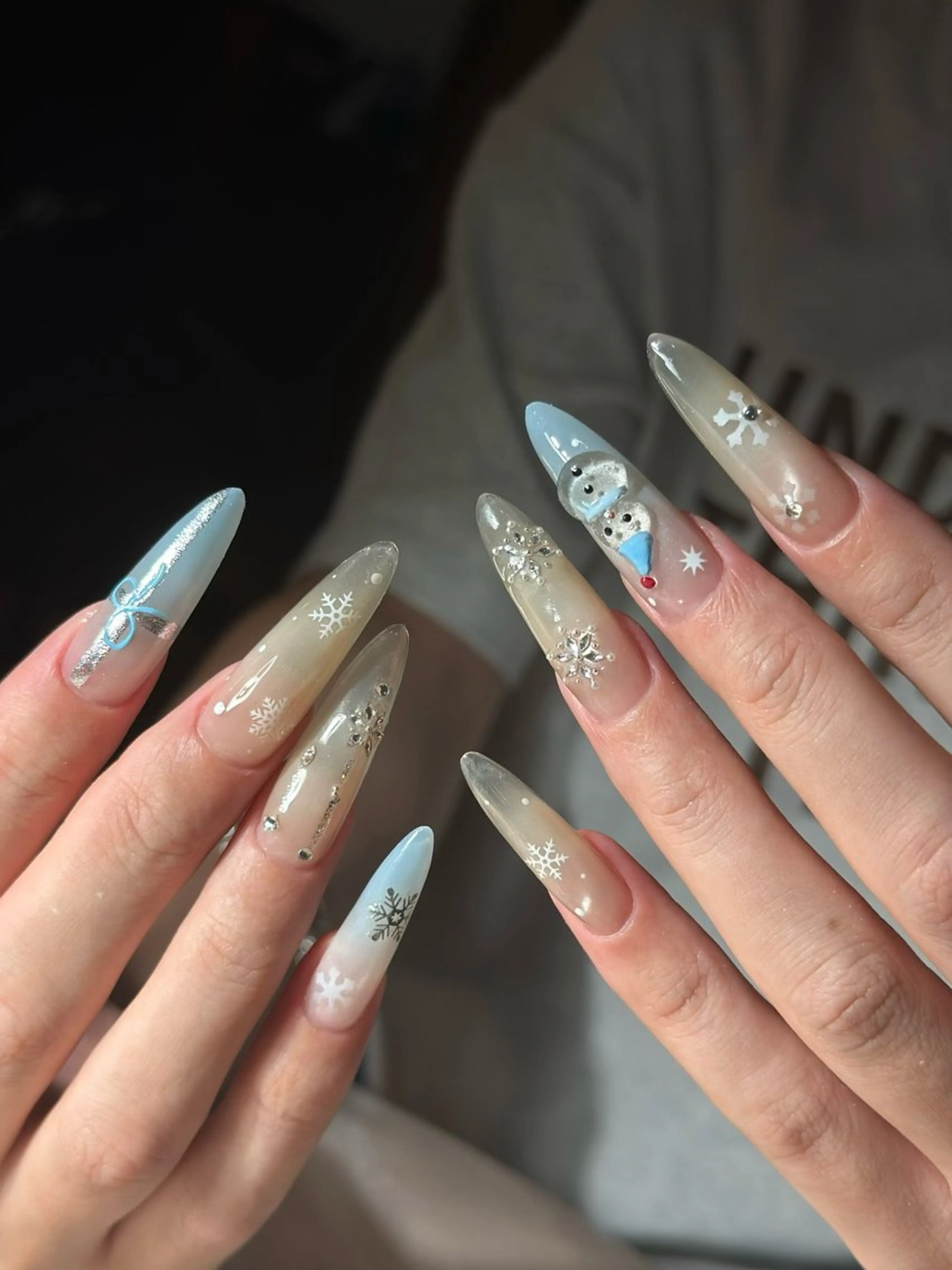 ネイル ブラウン 長さ出し 韓国ネイル ニュアンスネイル オフィスネイル アールビーネイル所属・💐RB_ nail🌻🌈のネイルデザイン
