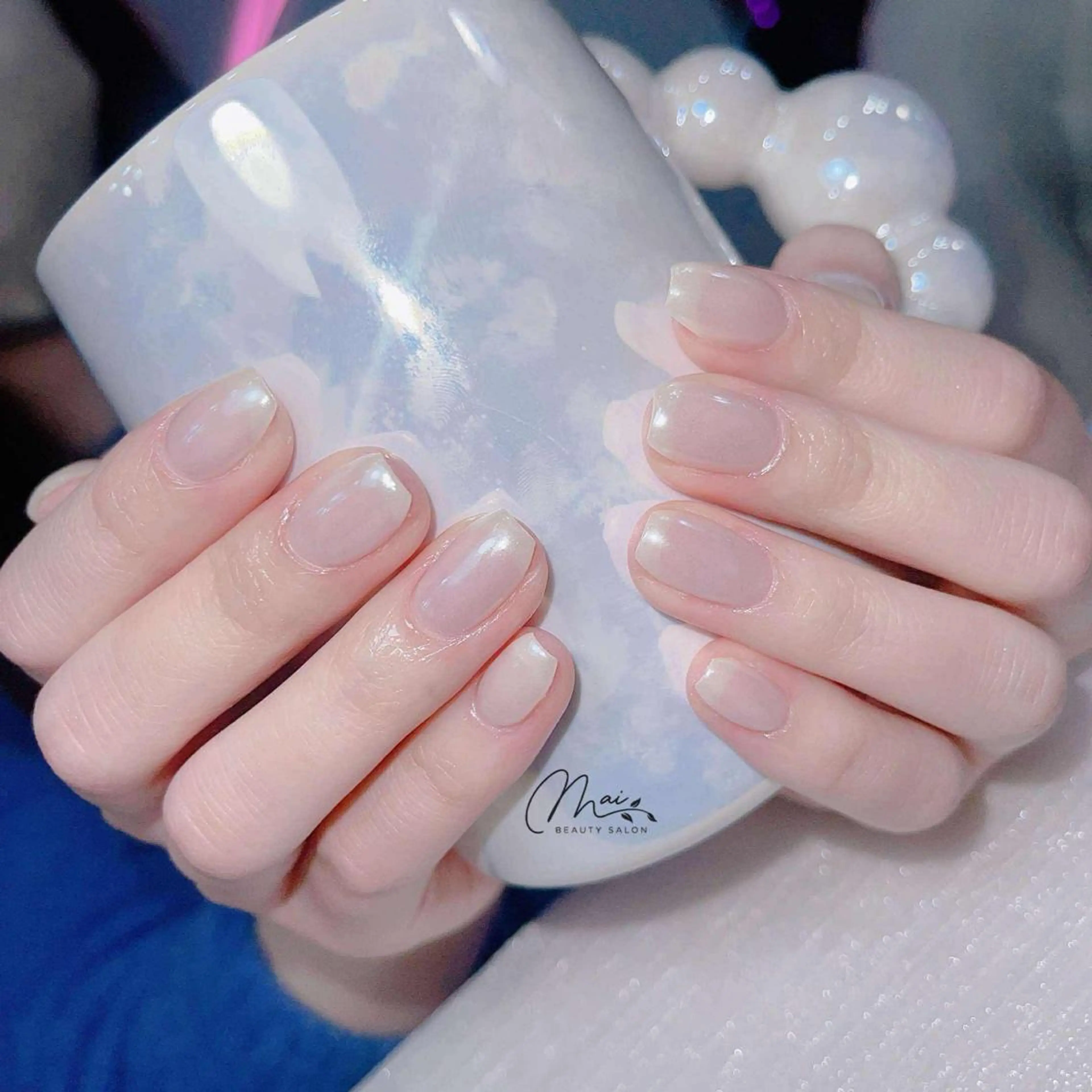 ネイル ジェルネイル パラジェル ワンホンネイル MaiBeauty Niのネイルデザイン