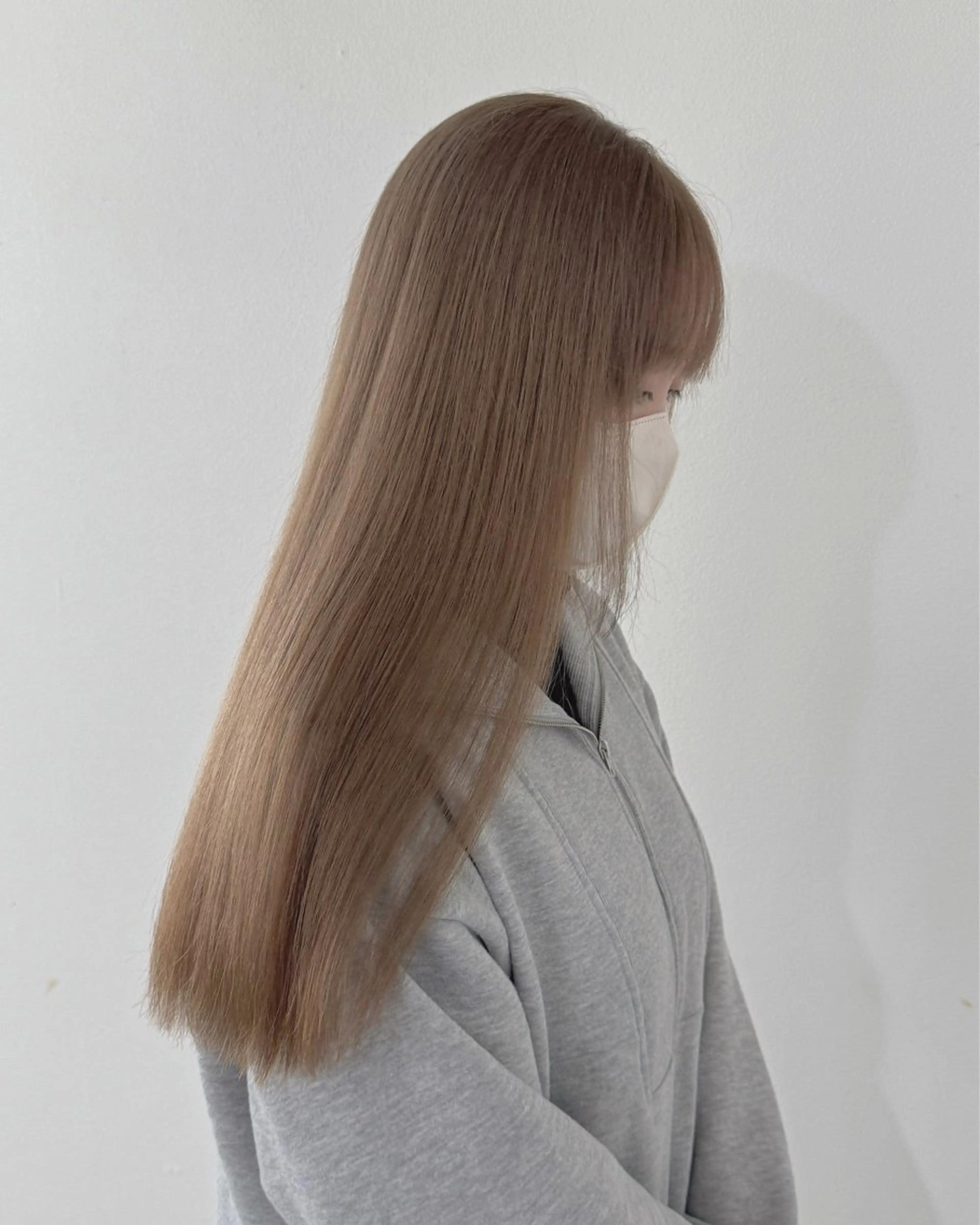 ロング ヘアカラー トリートメント ✂︎透明感カラー特化 /日和優真✂︎のヘアスタイル