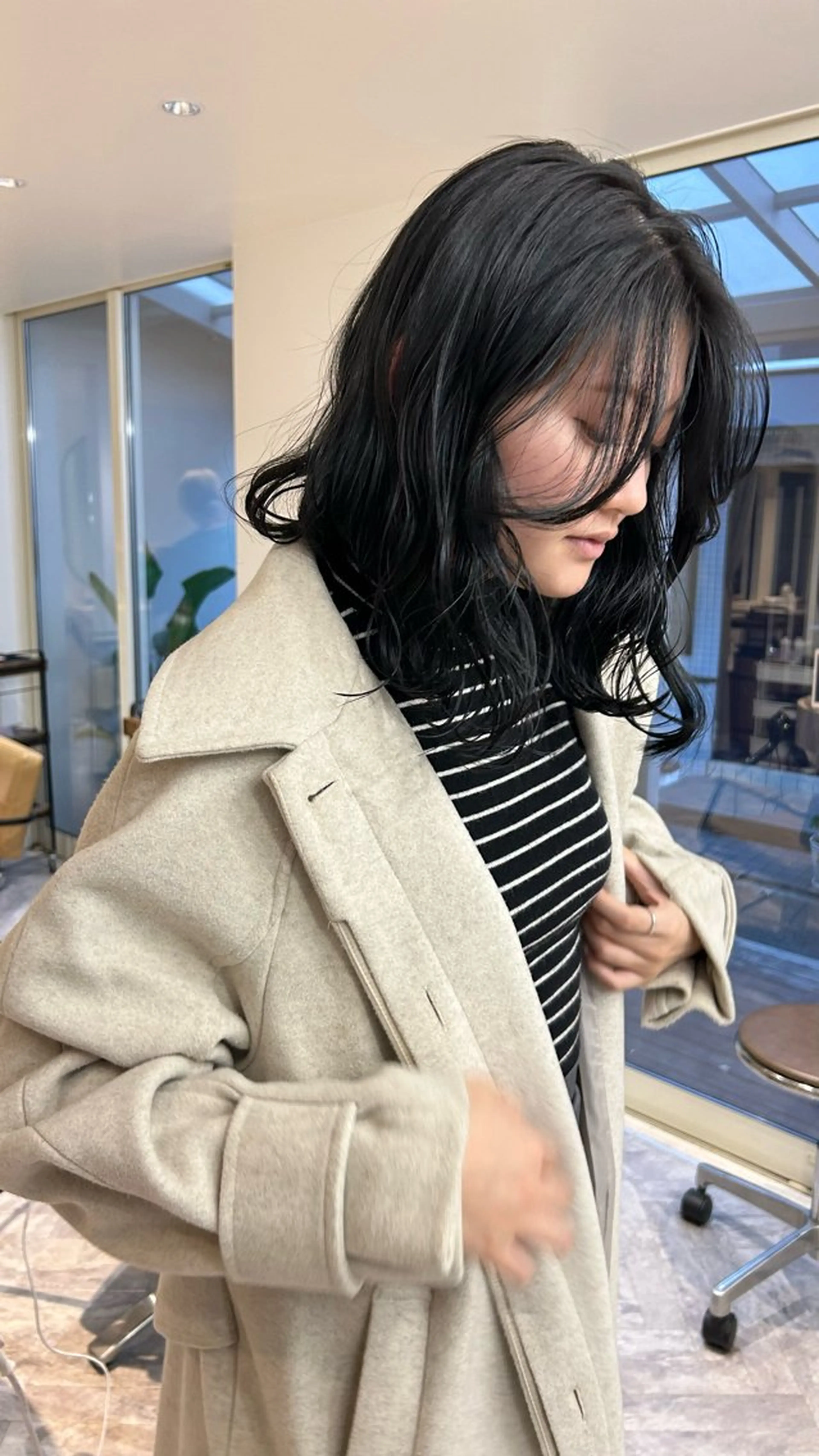 ミディアム カラー ヘアカラー じゅわっと暖色カラー 🍊Moemiのヘアスタイル