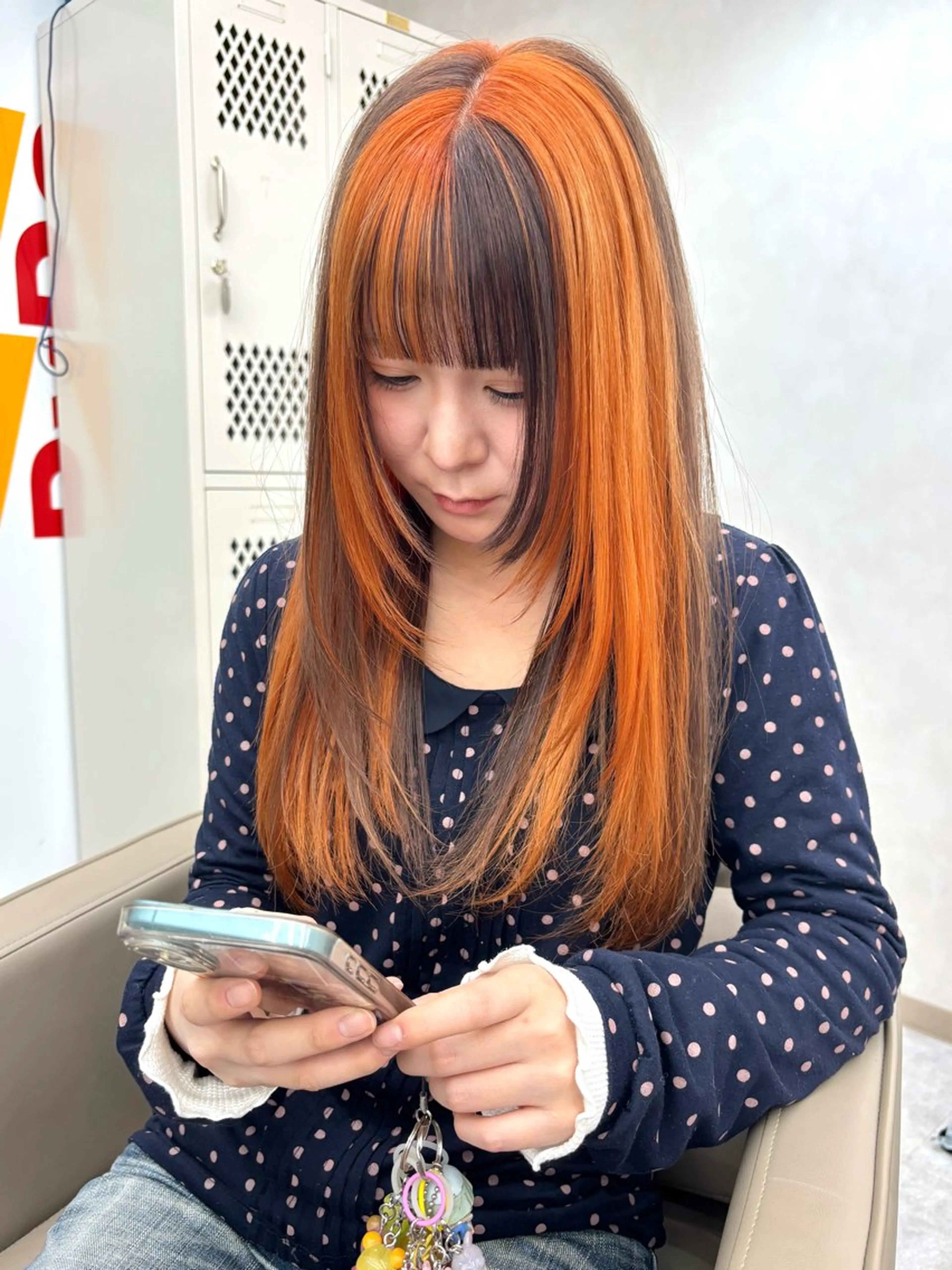 ロング カラー カット ヘアカラー トリートメント レイヤー/透明感 カラー💘akariのヘアスタイル