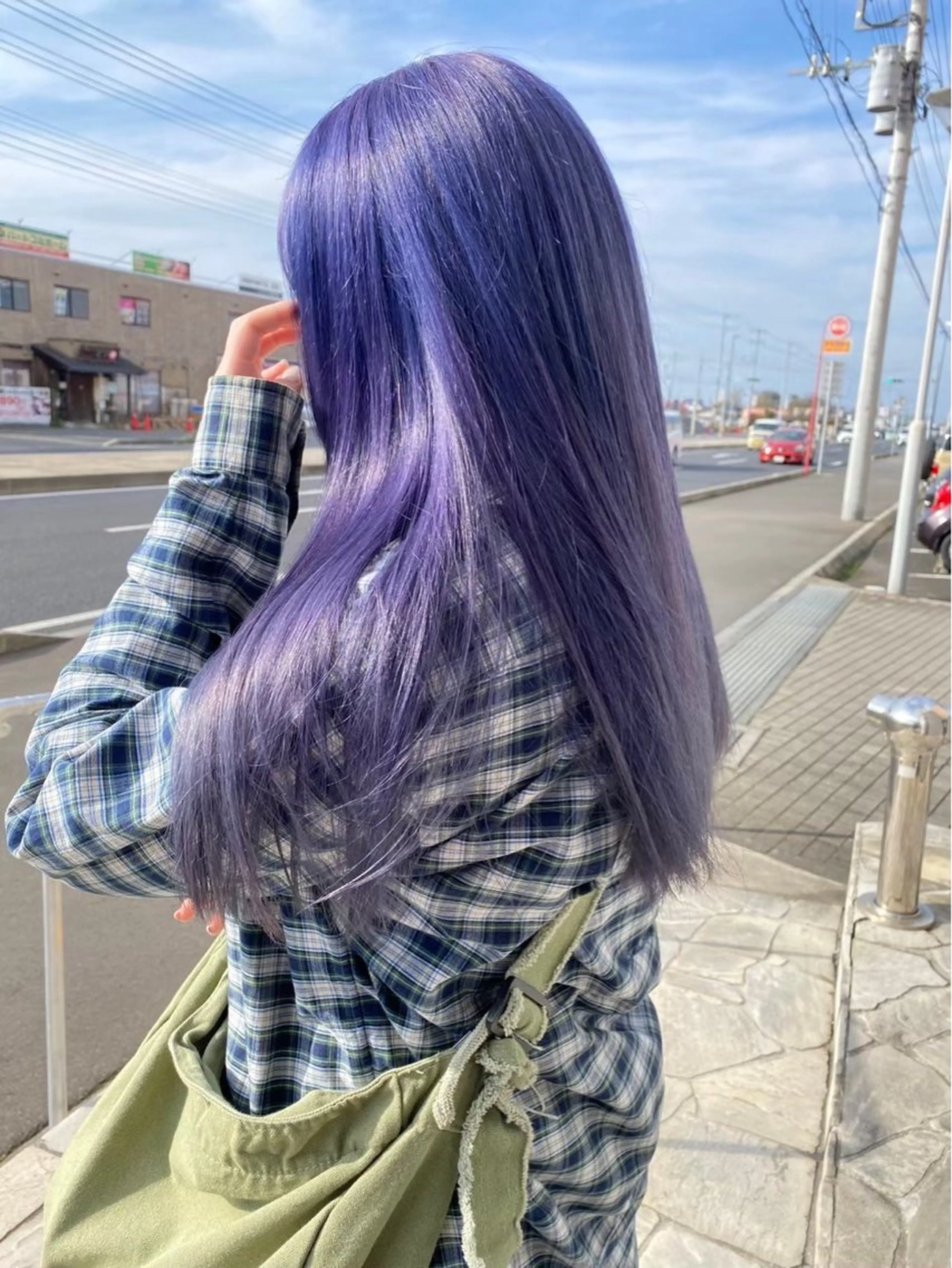 ロング カラー ブリーチカラー特化 ✨️永井諒のヘアスタイル