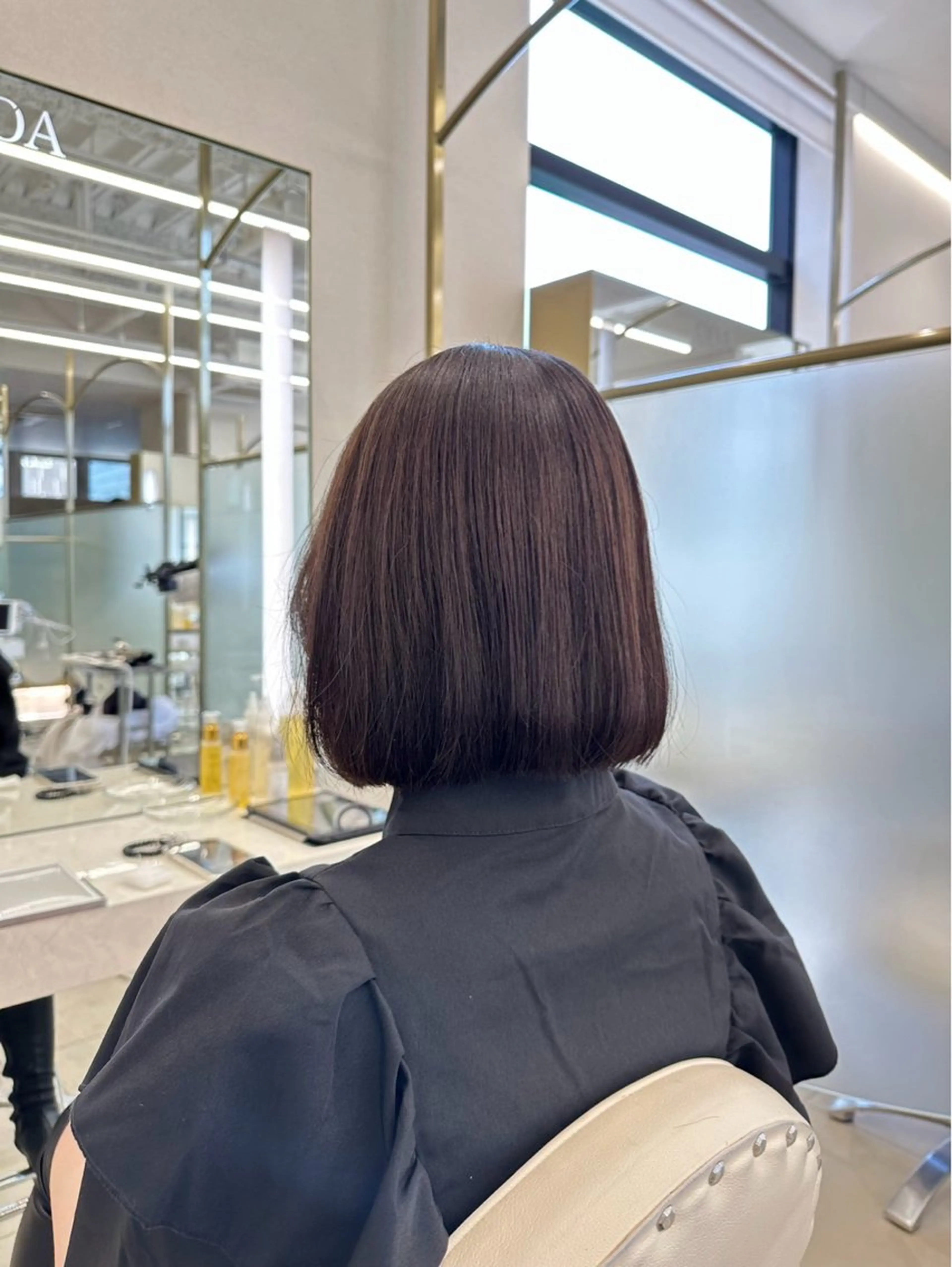 ショート ボブ COA GINZA 佐藤壮真のヘアスタイル