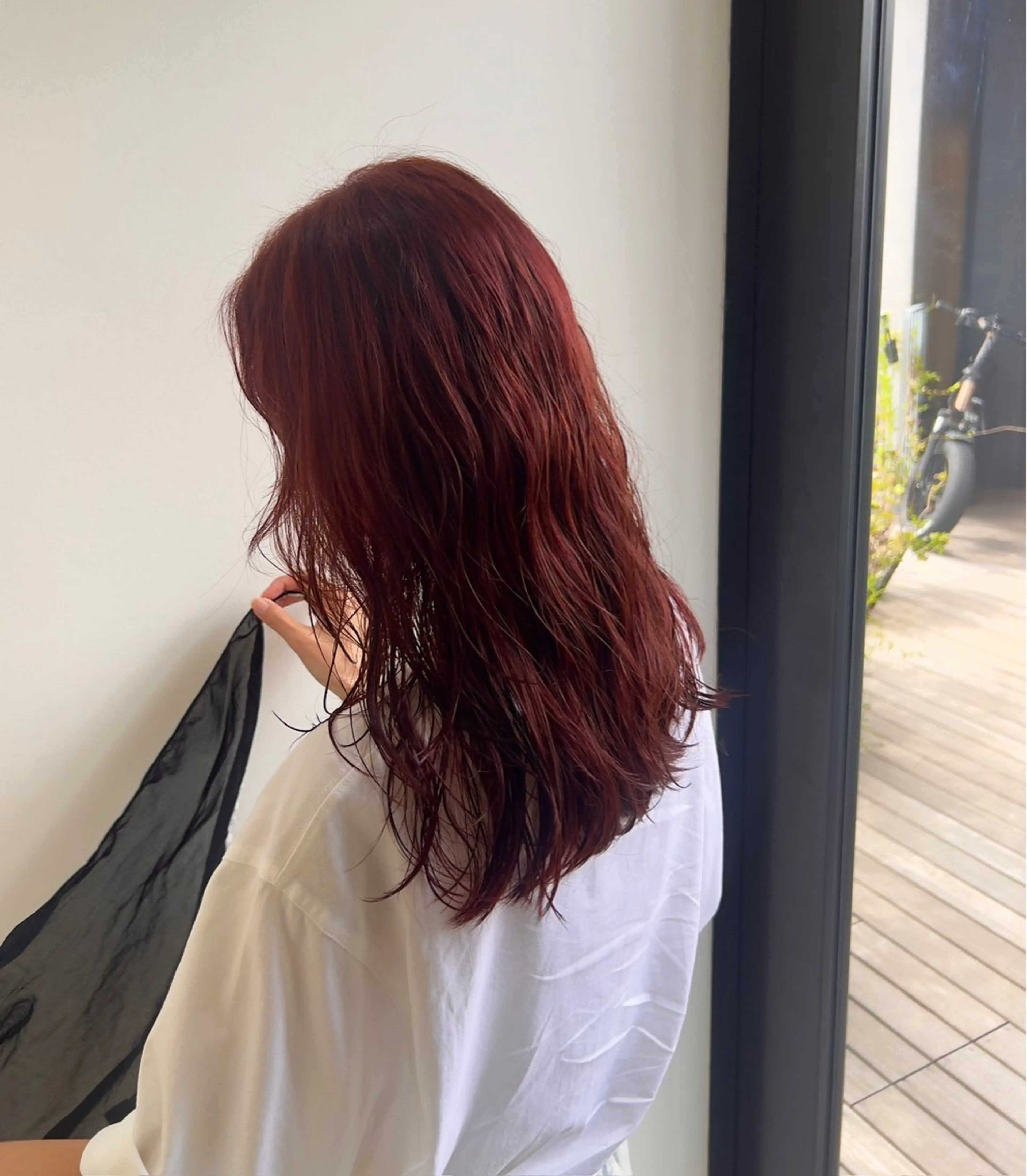 カラー ブリーチ ダブルカラー ブリーチなしカラー カット ヘアカラー トリートメント 透明感/血色カラー/ 似合せレイヤー/ゆいのヘアスタイル