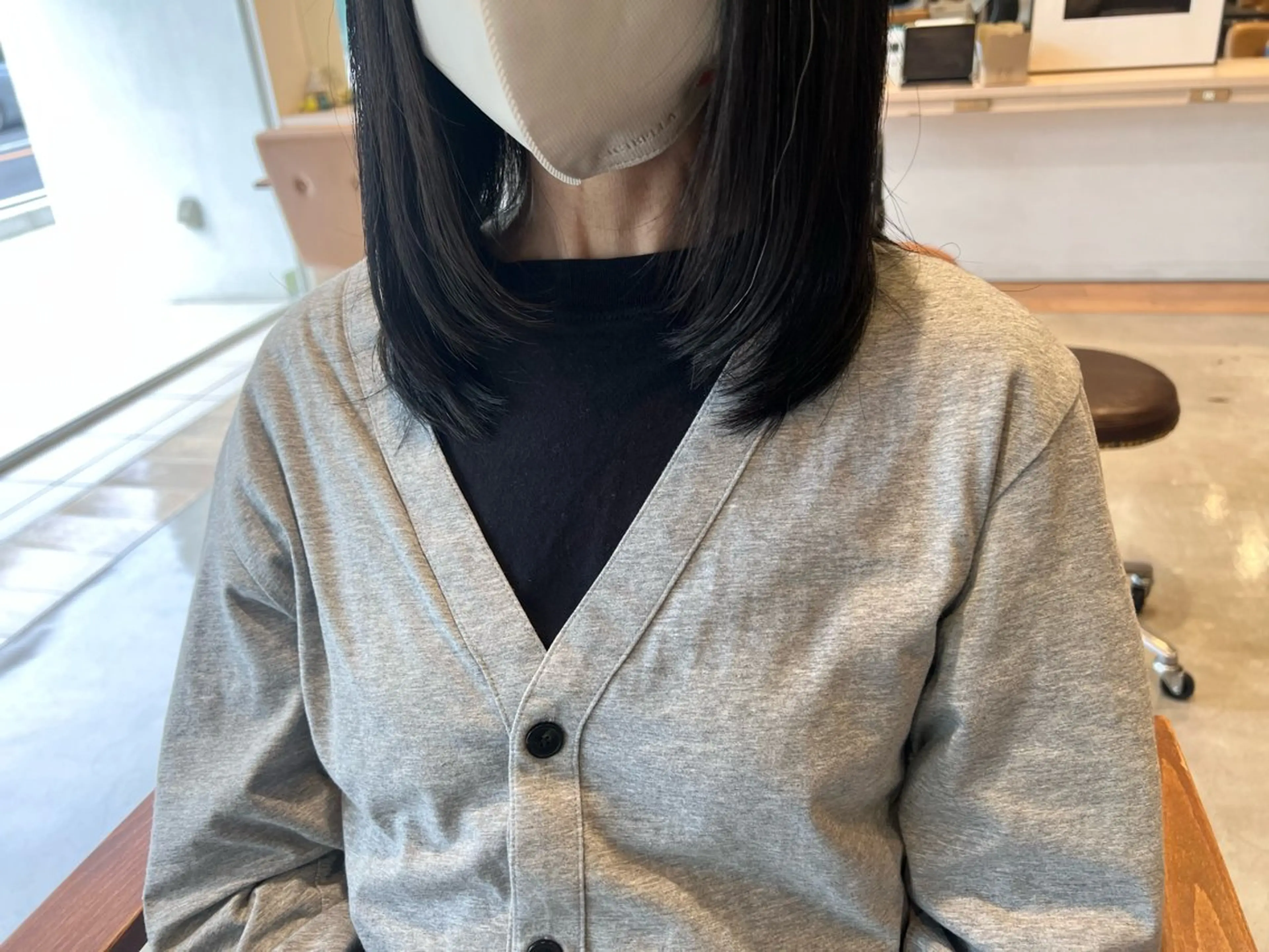 ミディアム ❄️ さき❄️のヘアスタイル