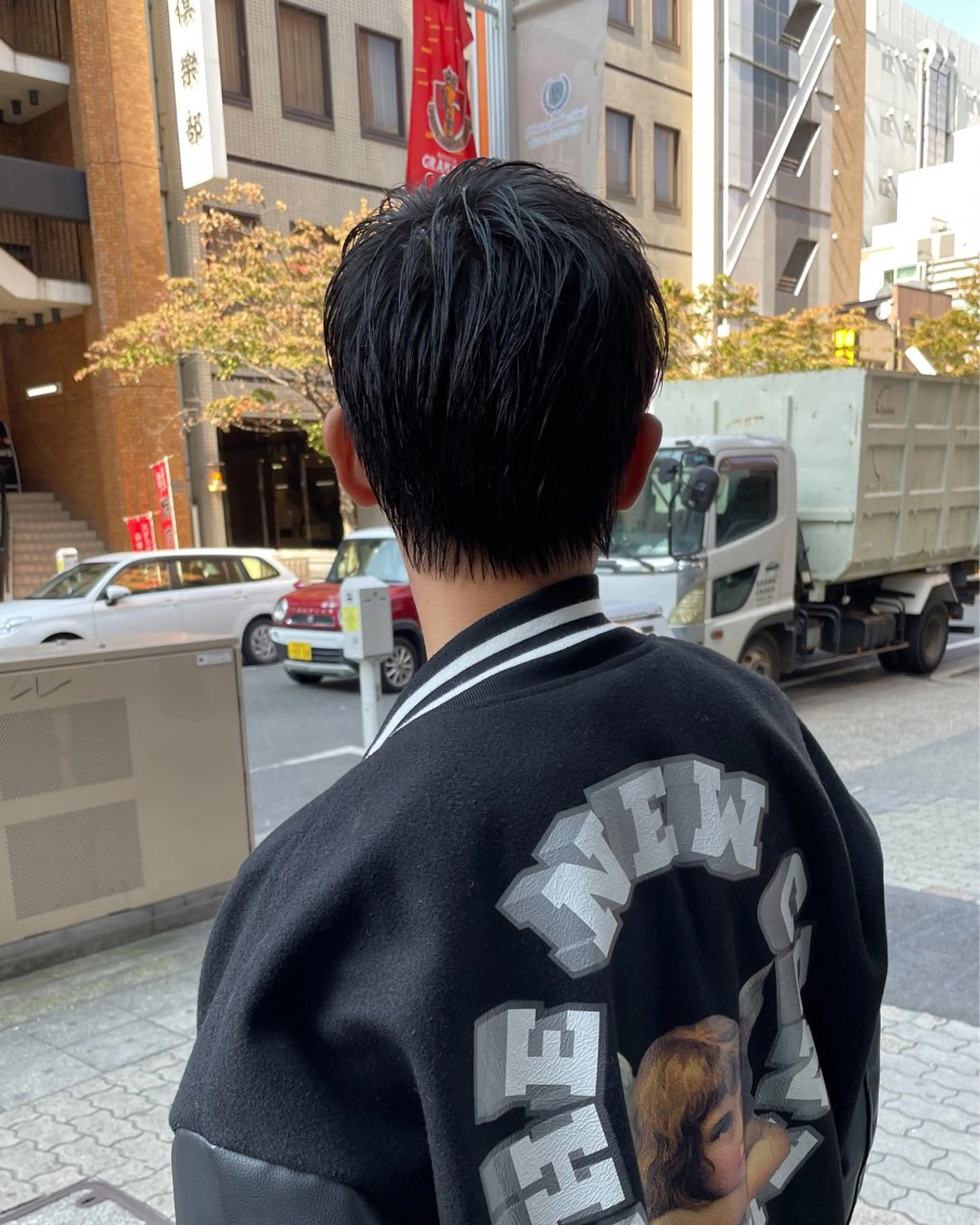 ショート メンズ misch by urban所属・髪質改善ストレート KENTOのヘアスタイル