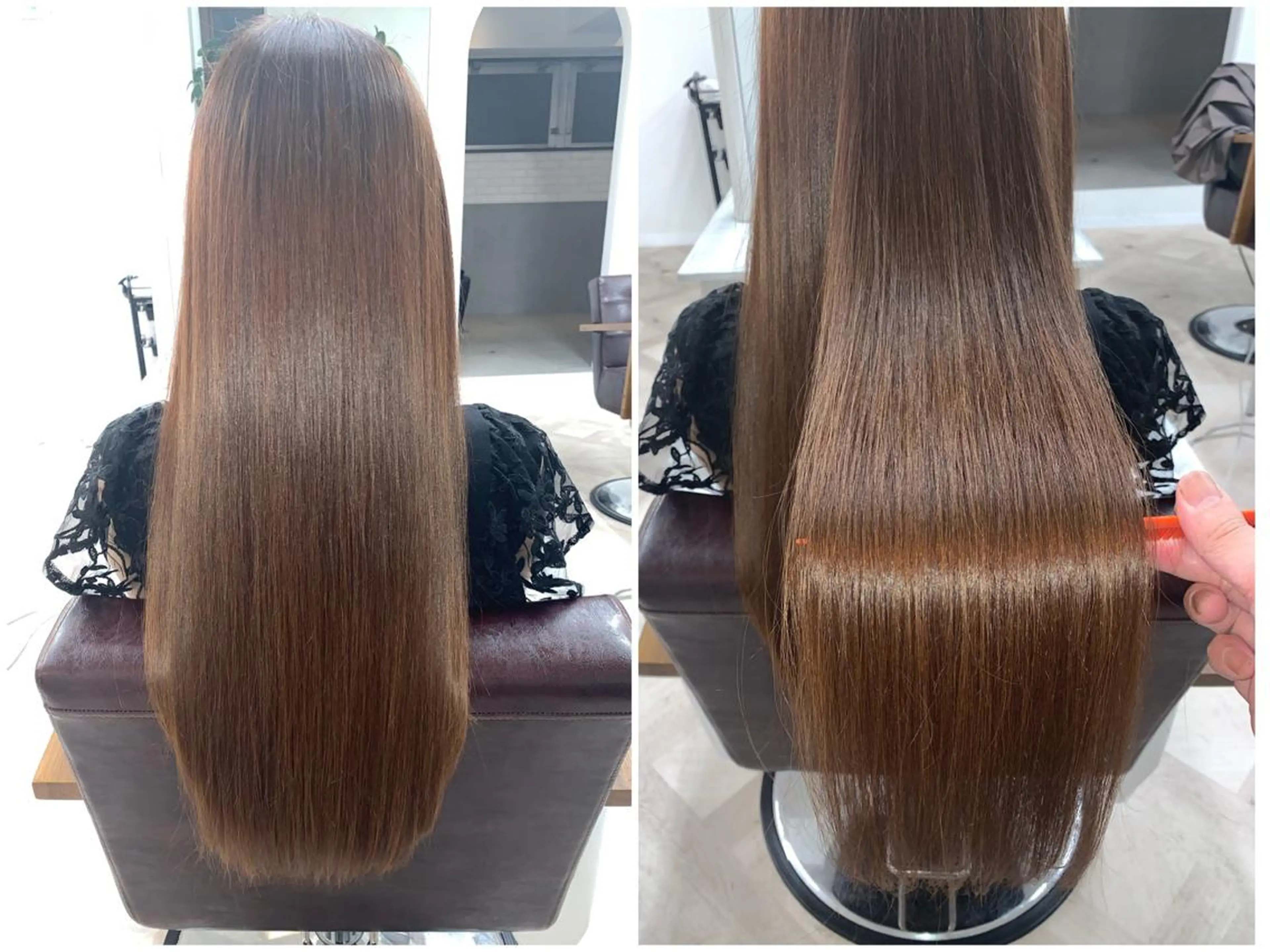 ロング カット トリートメント アーレル 池袋のヘアスタイル