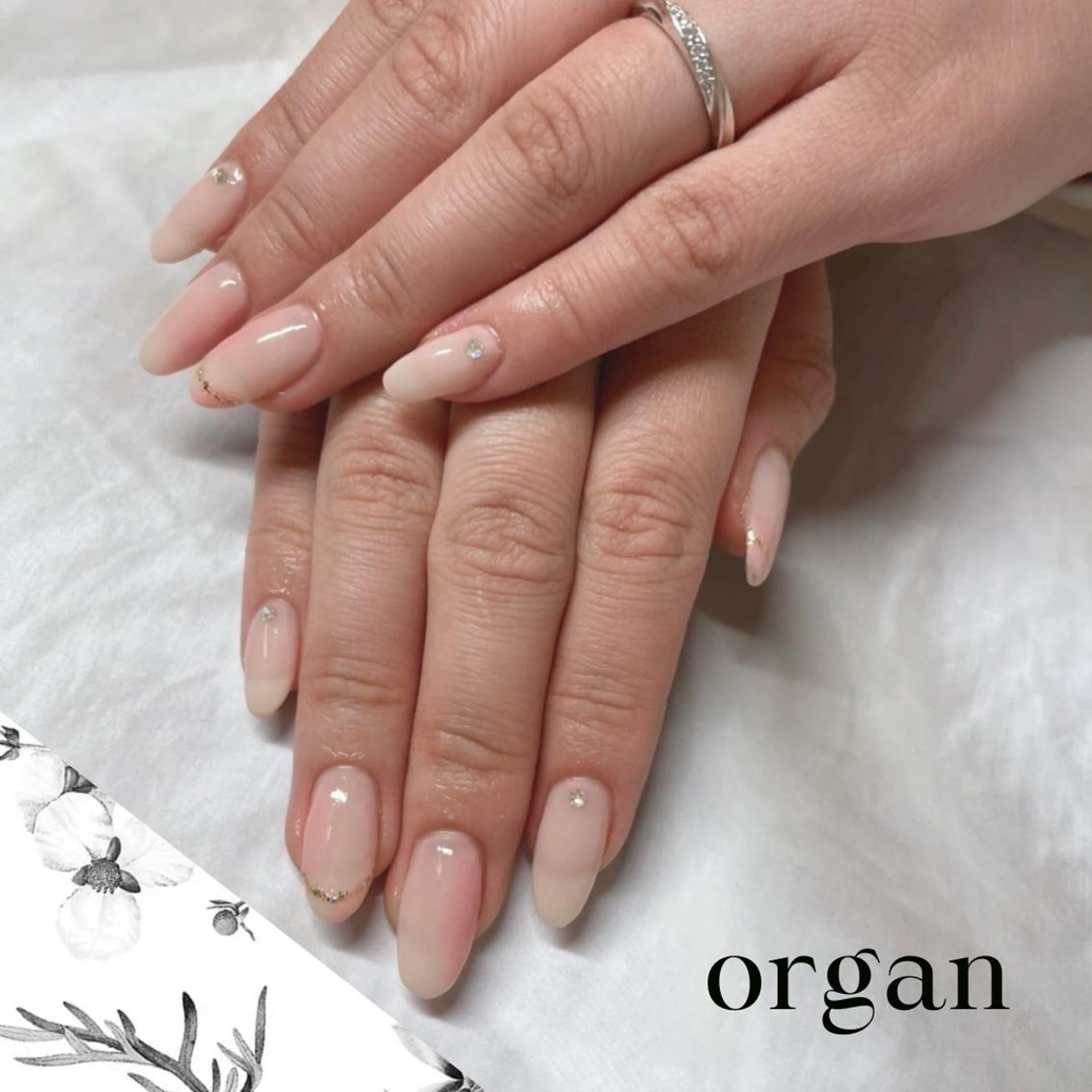 ネイル 持ち込み 【ＯＲＧＡＮ】 nailのネイルデザイン