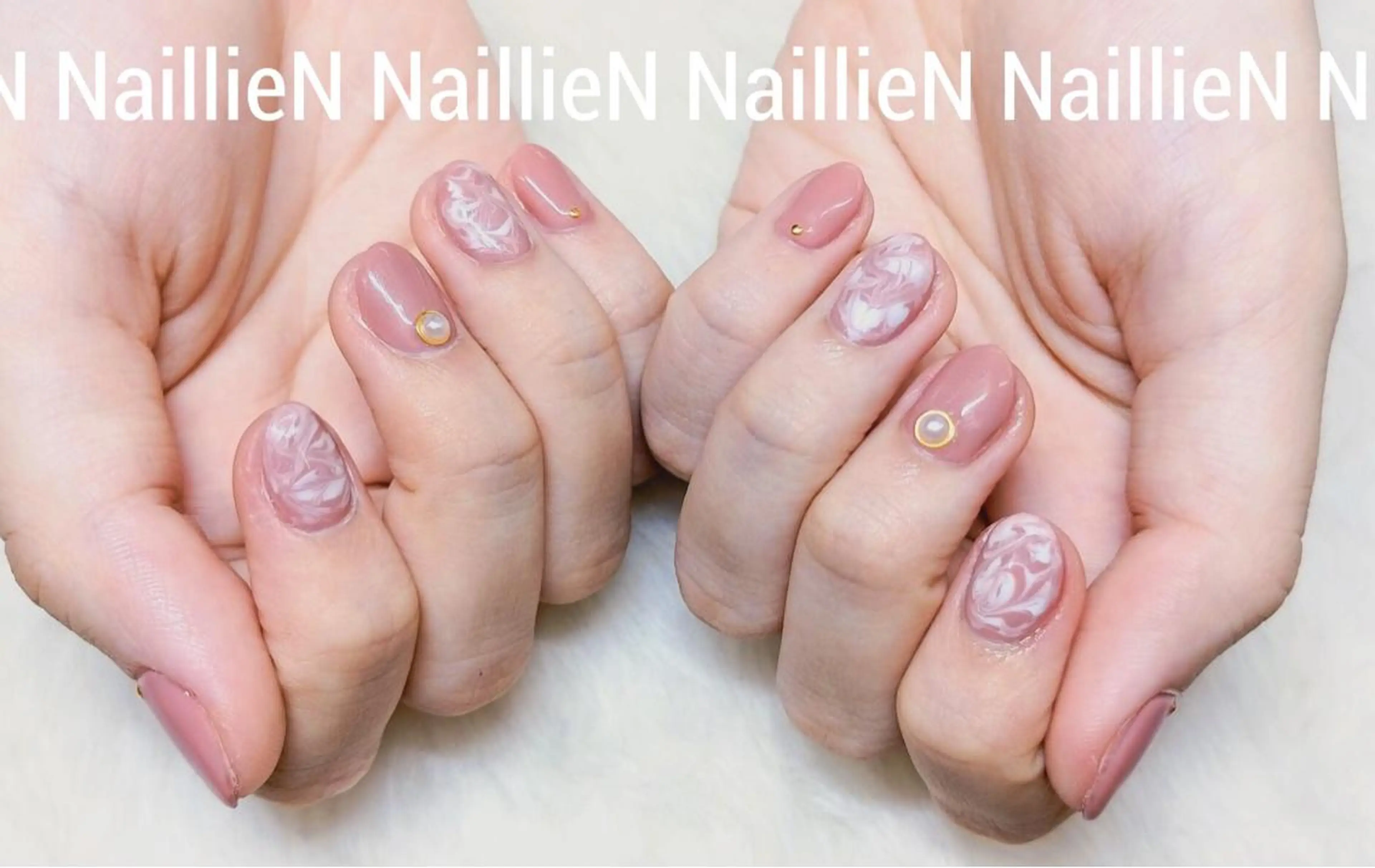 ネイル 大理石ネイル(マーブル) Nail lieNのネイルデザイン