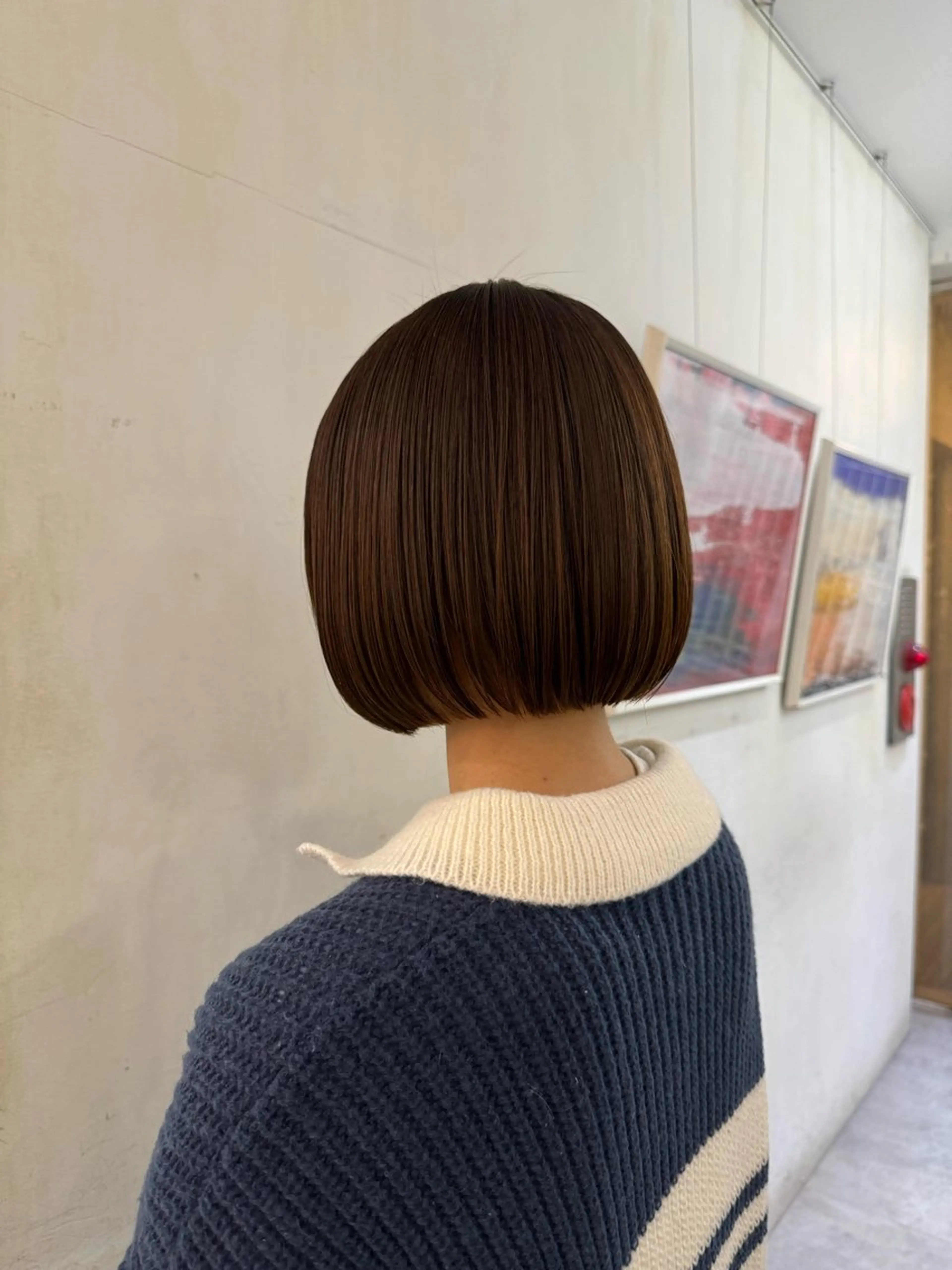 ショート nicoTOKYO 原宿所属・センターパート /メンズ/海野颯生のヘアスタイル