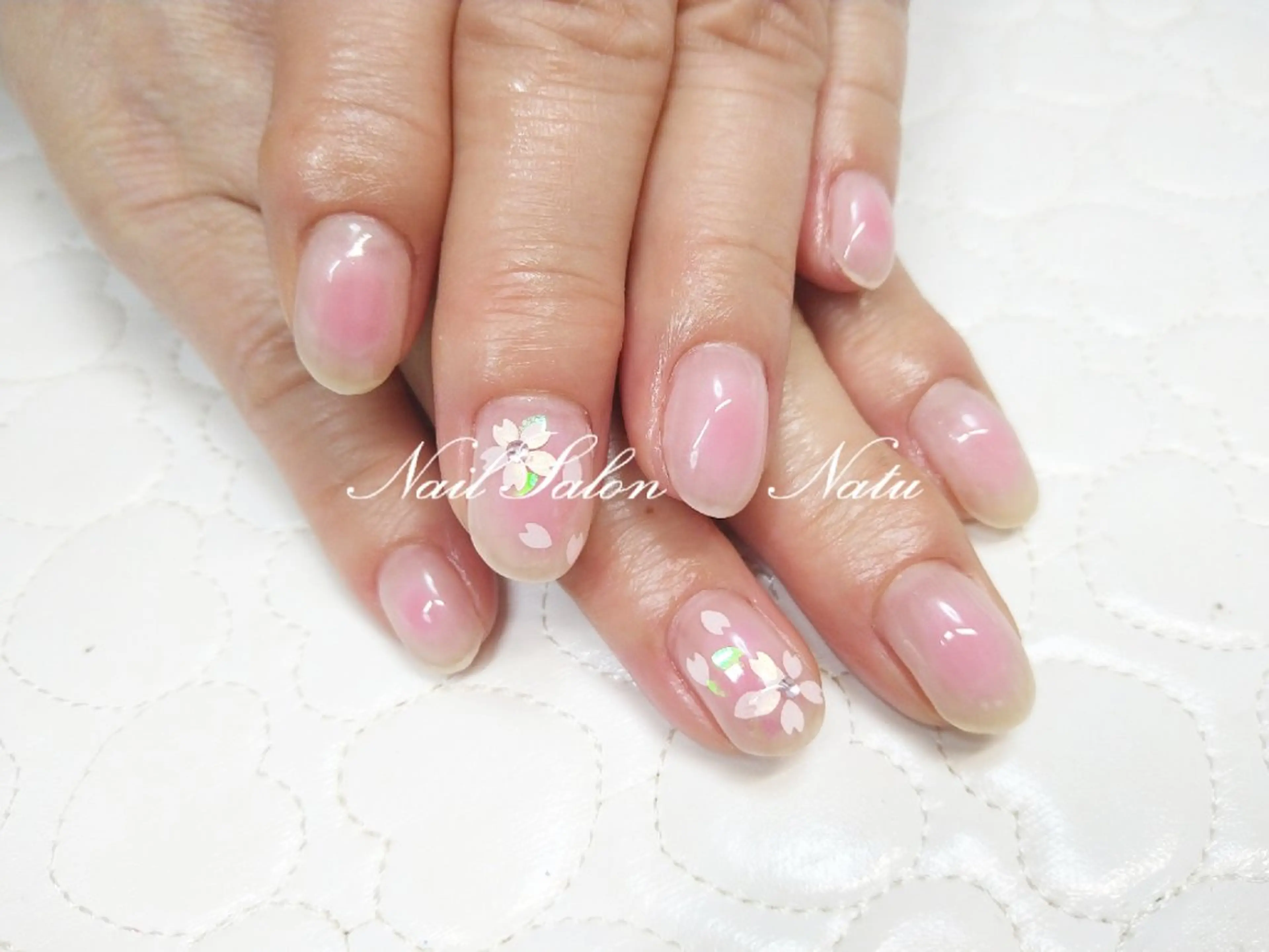 ネイル チークネイル nailsalon Natuのネイルデザイン
