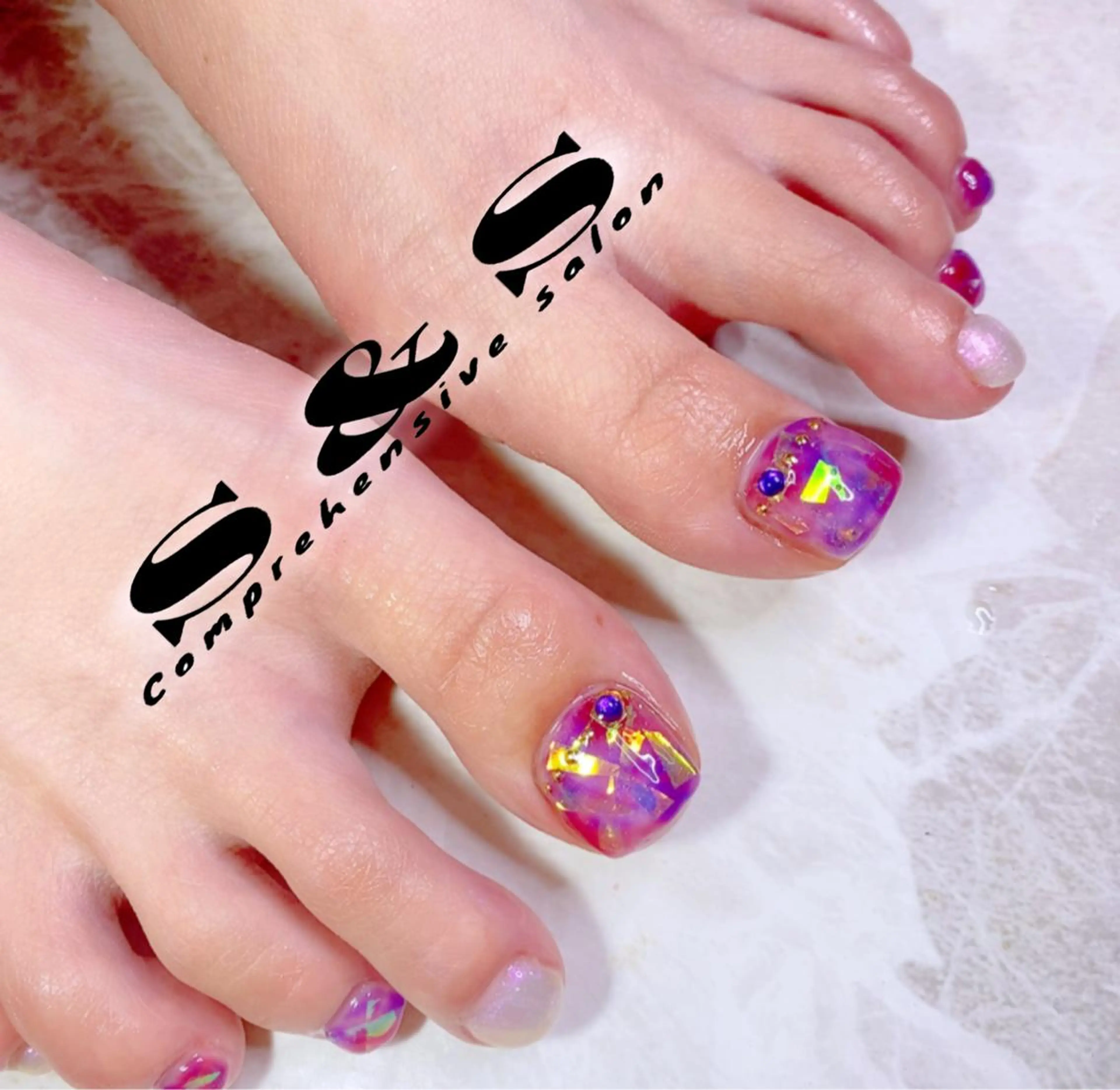 ネイル 長さ出し メンズネイル 持ち込み スカルプネイル S&S 村田小百合のネイルデザイン