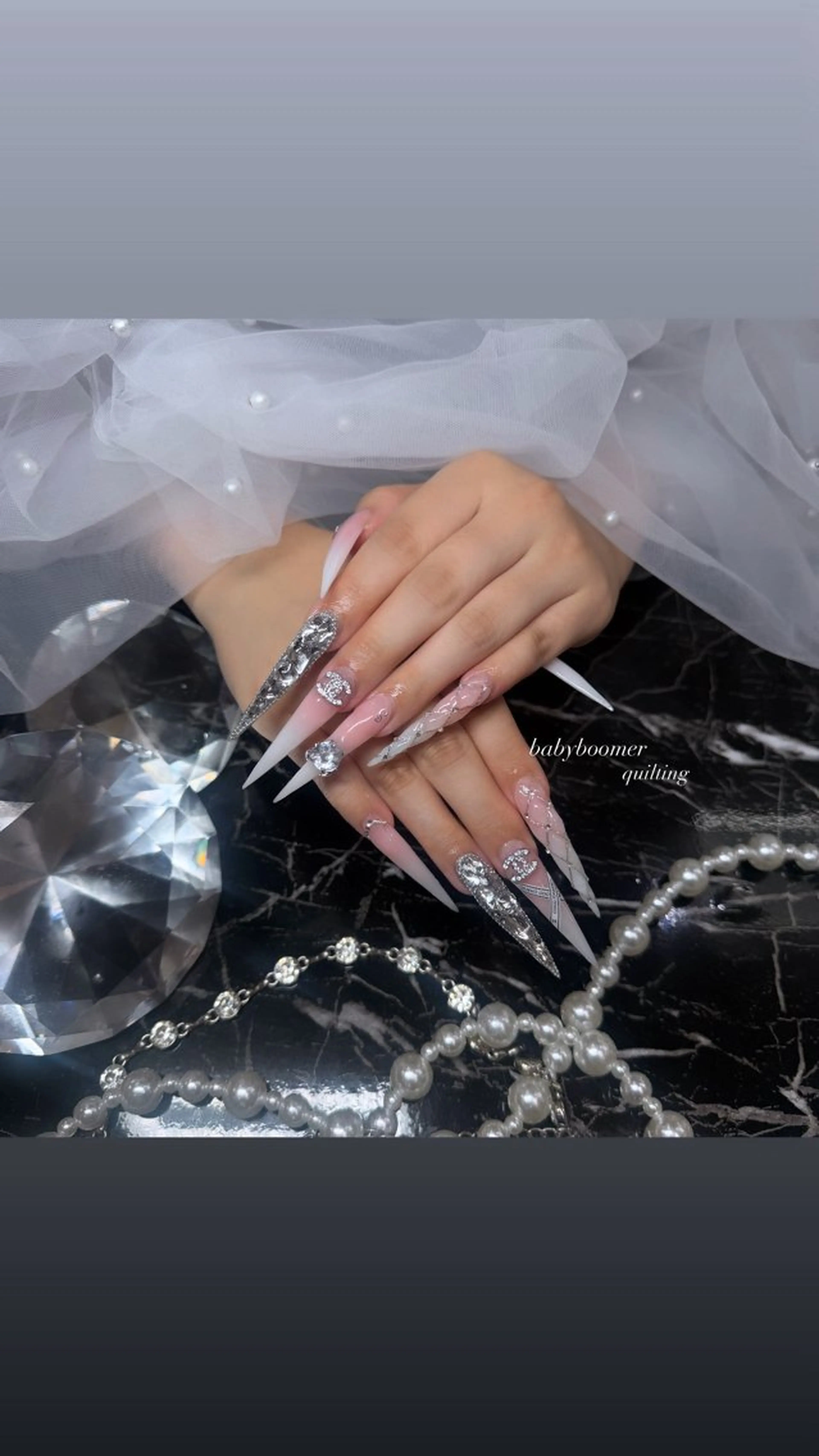 ネイル 加納 莉音のネイルデザイン