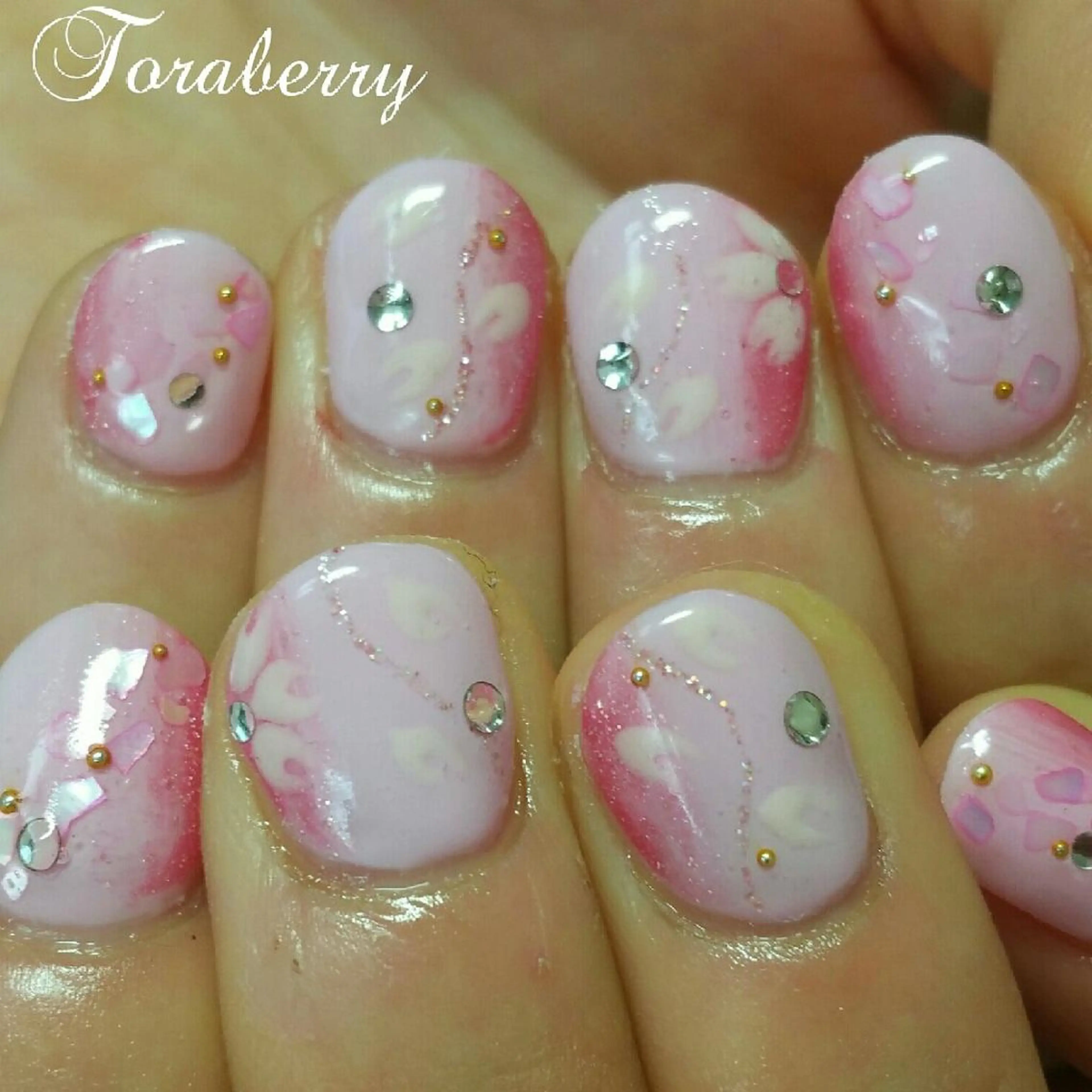 ネイル 桜ネイル ハンドネイル ネイリスト なつみのネイルデザイン