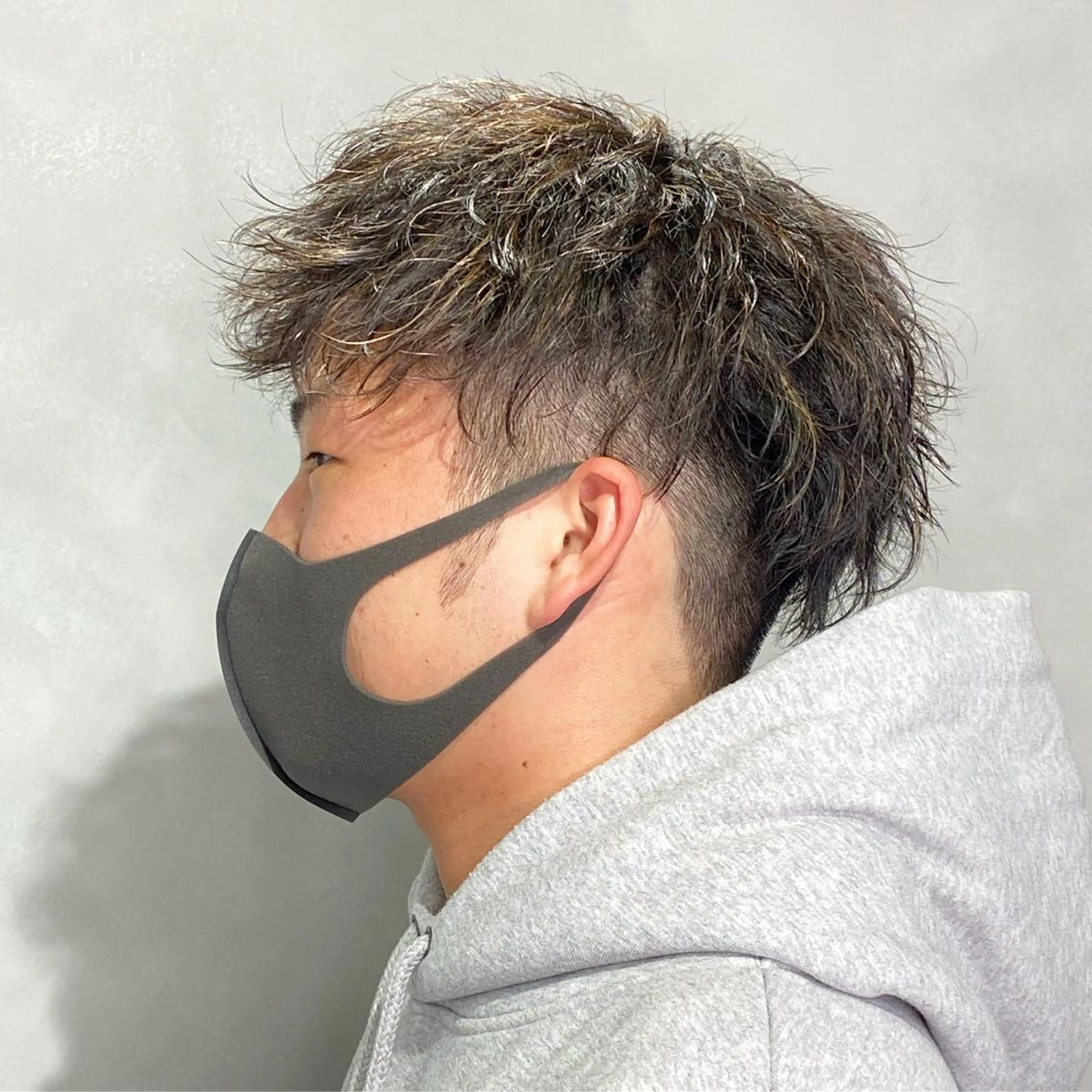 カラー パーマ メンズ 髪質改善/縮毛矯正 レイヤー/松川匠のヘアスタイル