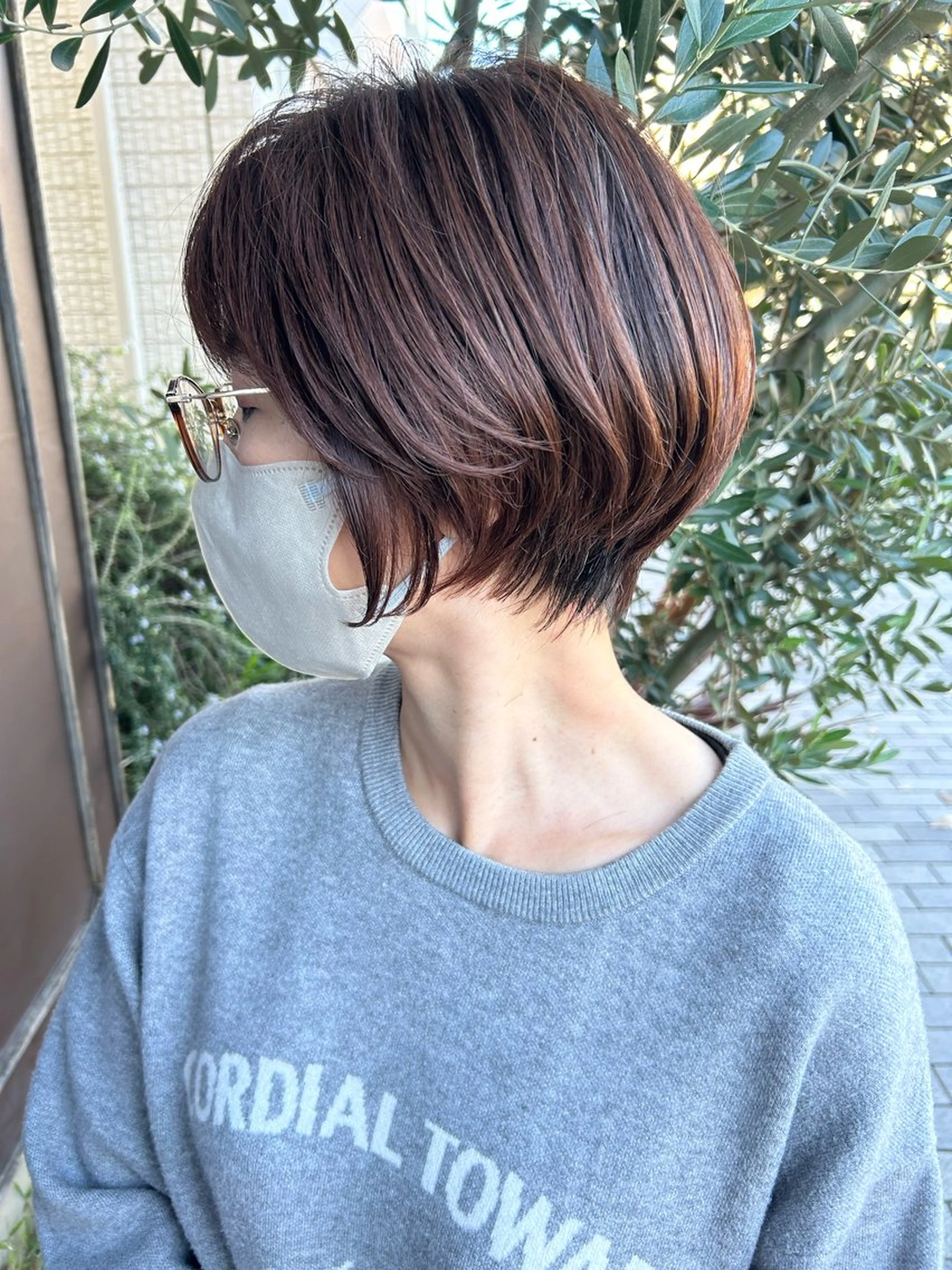 ショート カット ヘアカラー FELIZA所属・似合わせの達人🔥 石川就平のヘアスタイル