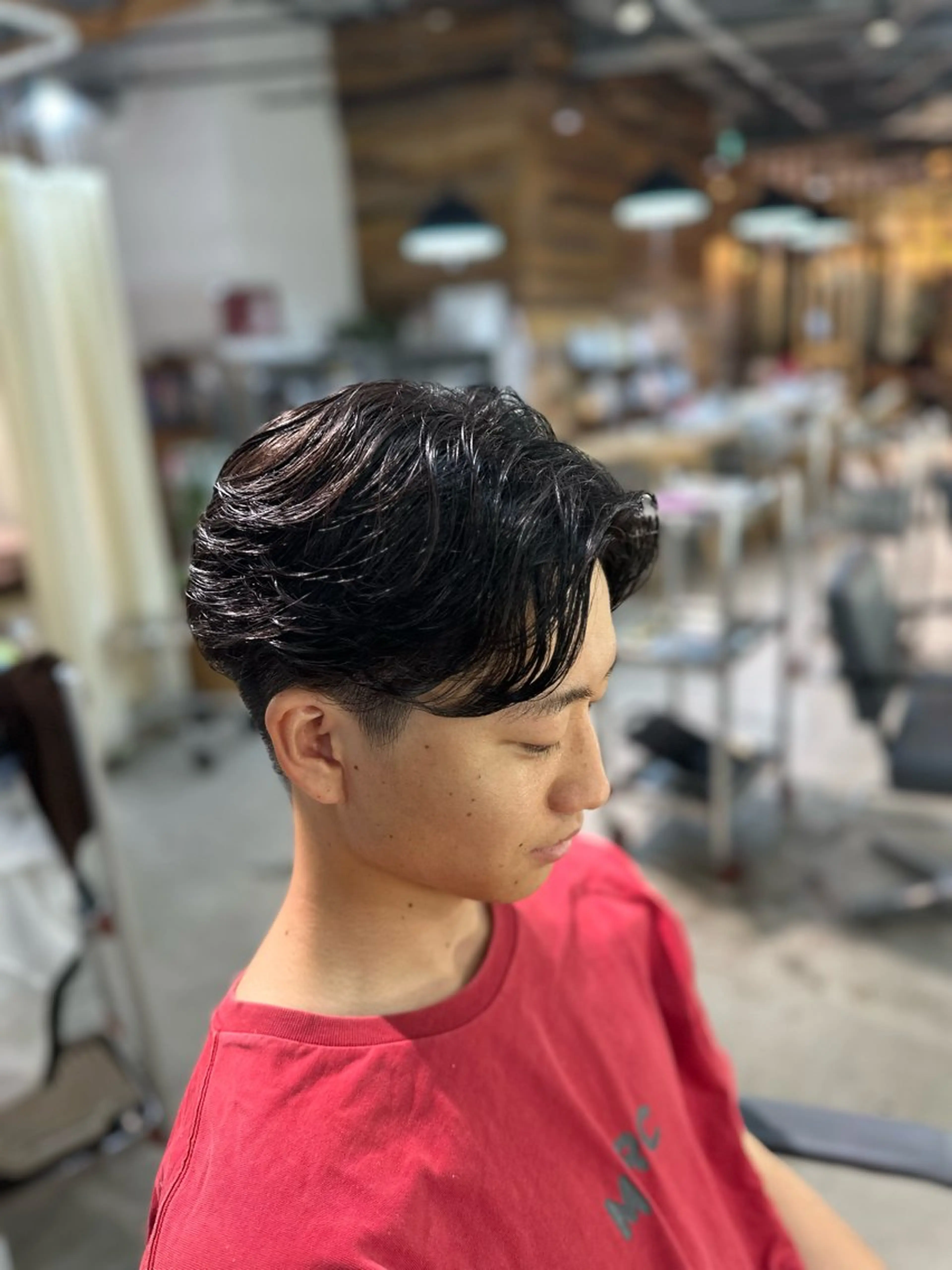 メンズ メンズパーマ 溜 一太のヘアスタイル
