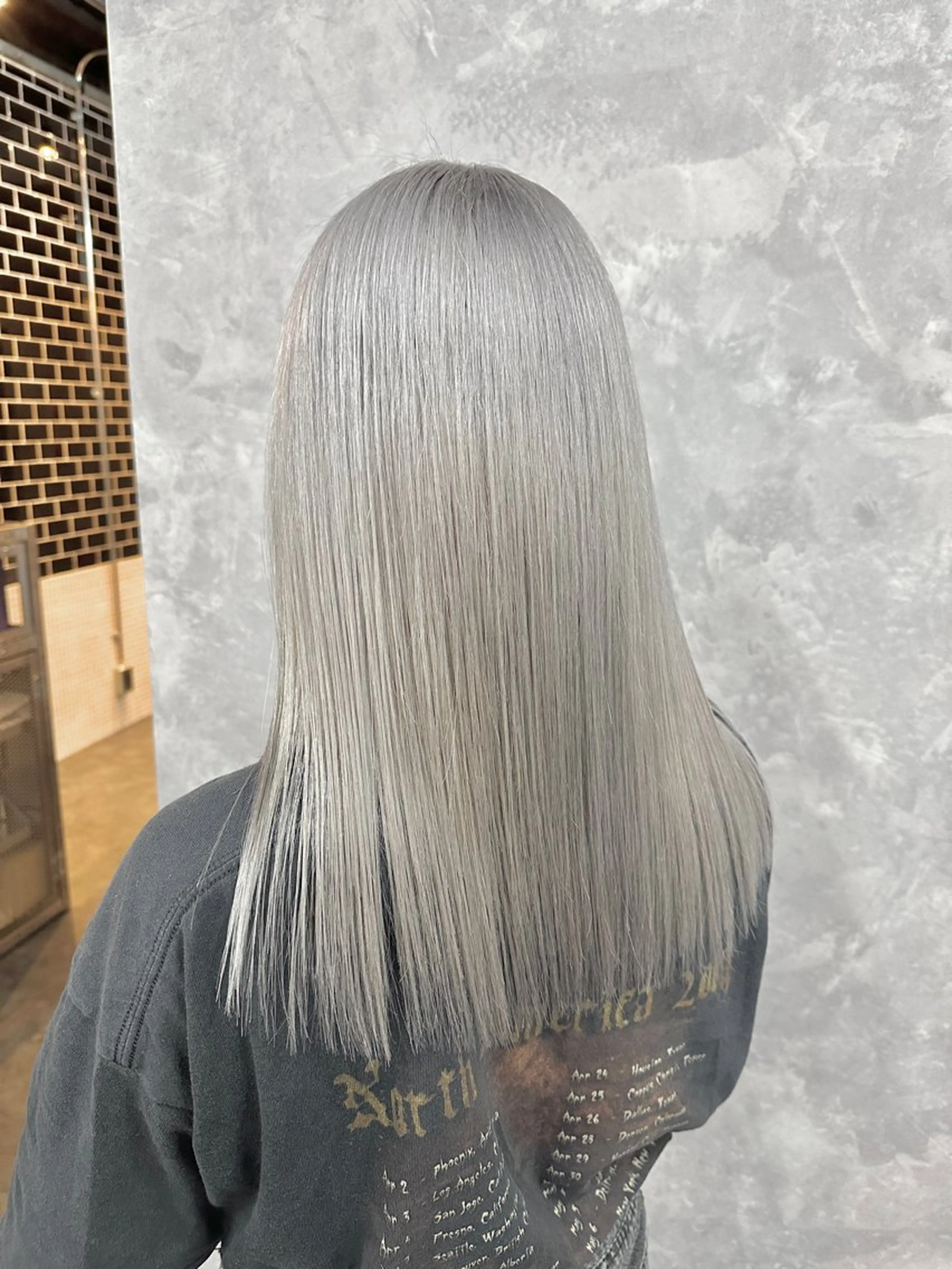 《新規様限定🩵》ケアダブルカラー+カット+毛髪強度改善TRの写真