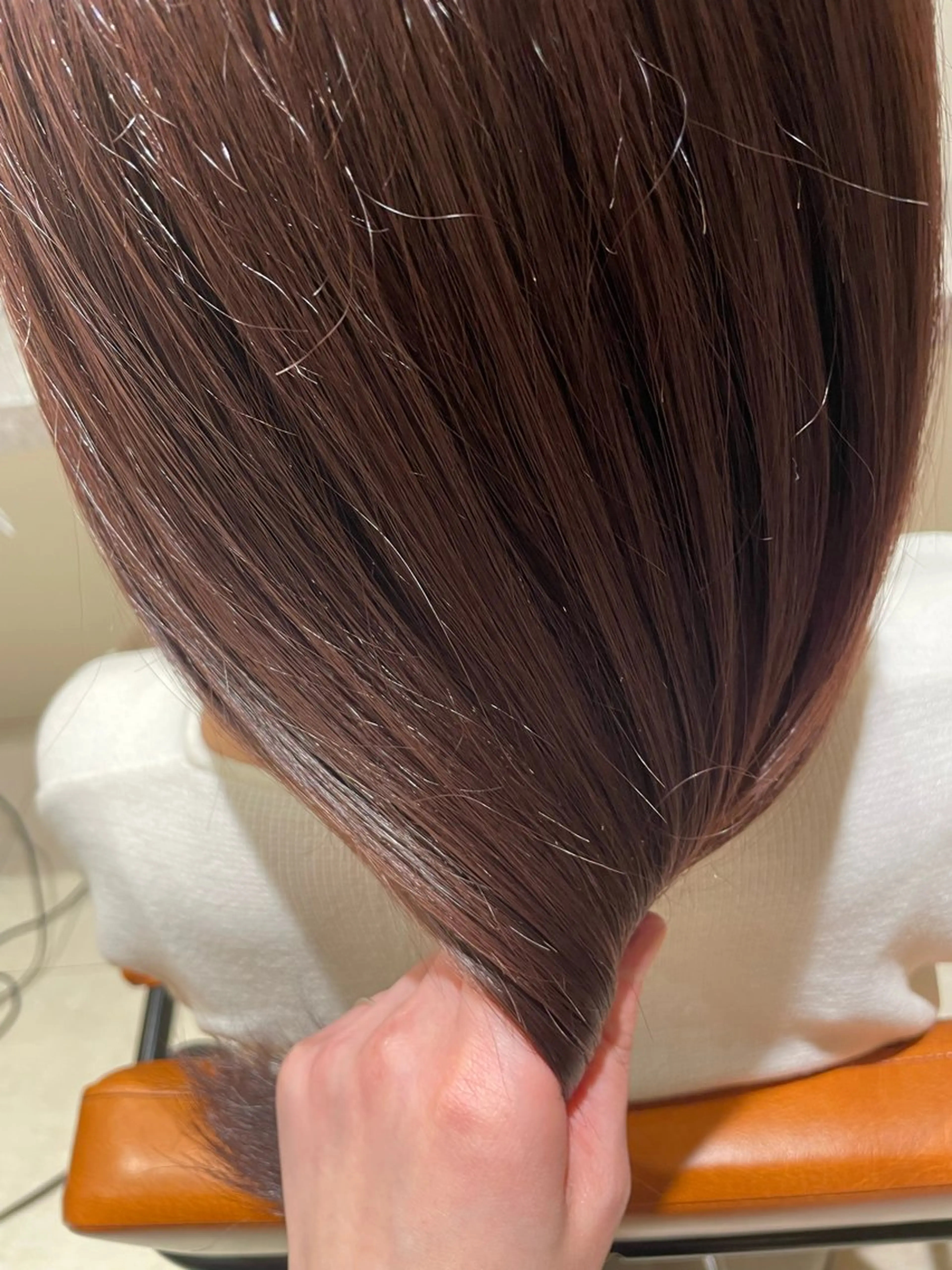 セミロング カラー カット ヘアカラー トリートメント Merry  Land日吉所属・暖色/ベージュ/ メンズ/鈴木彩のヘアスタイル