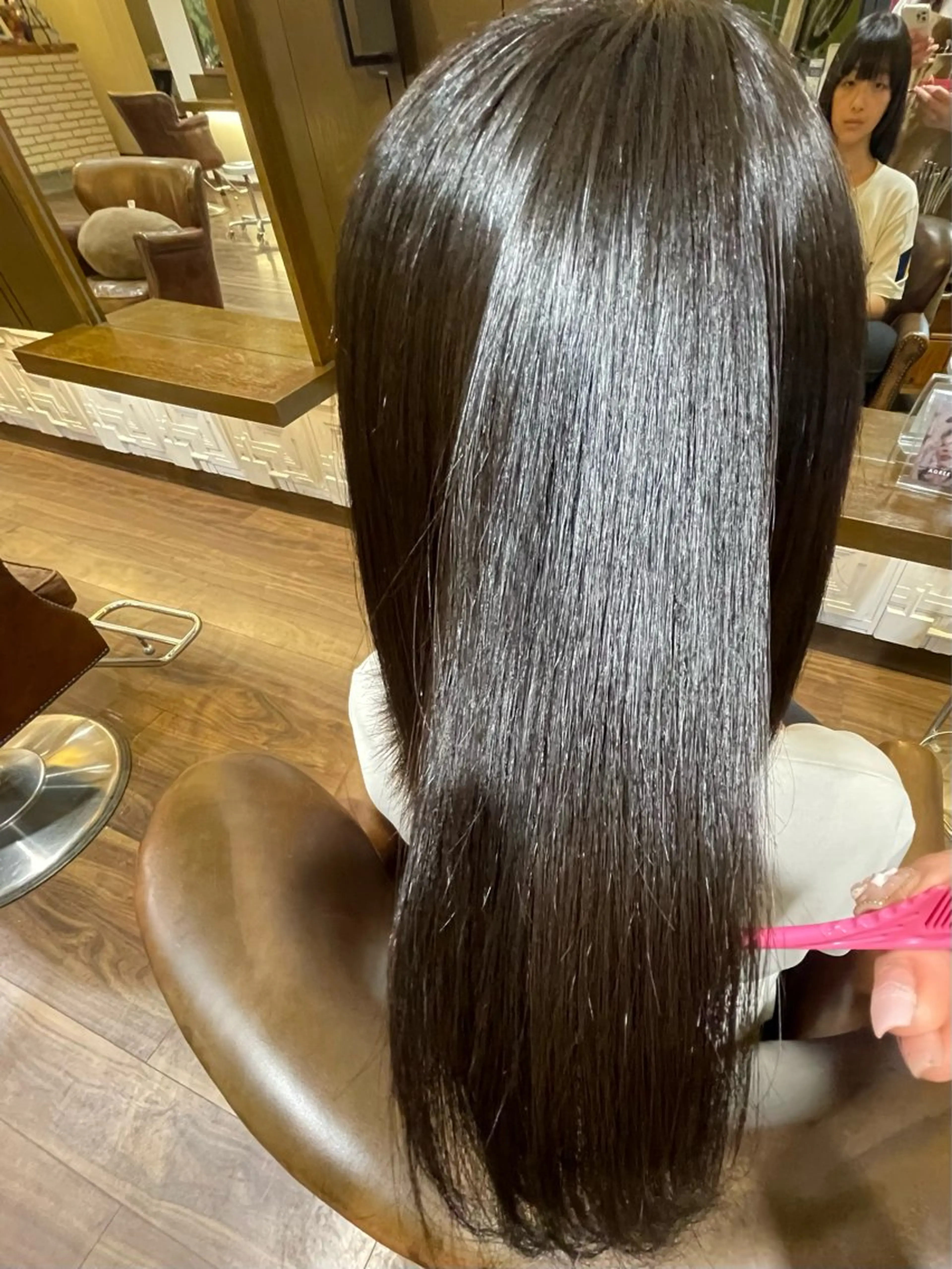 セミロング 髪質改善 AGREE所属・下元 舞香のヘアスタイル