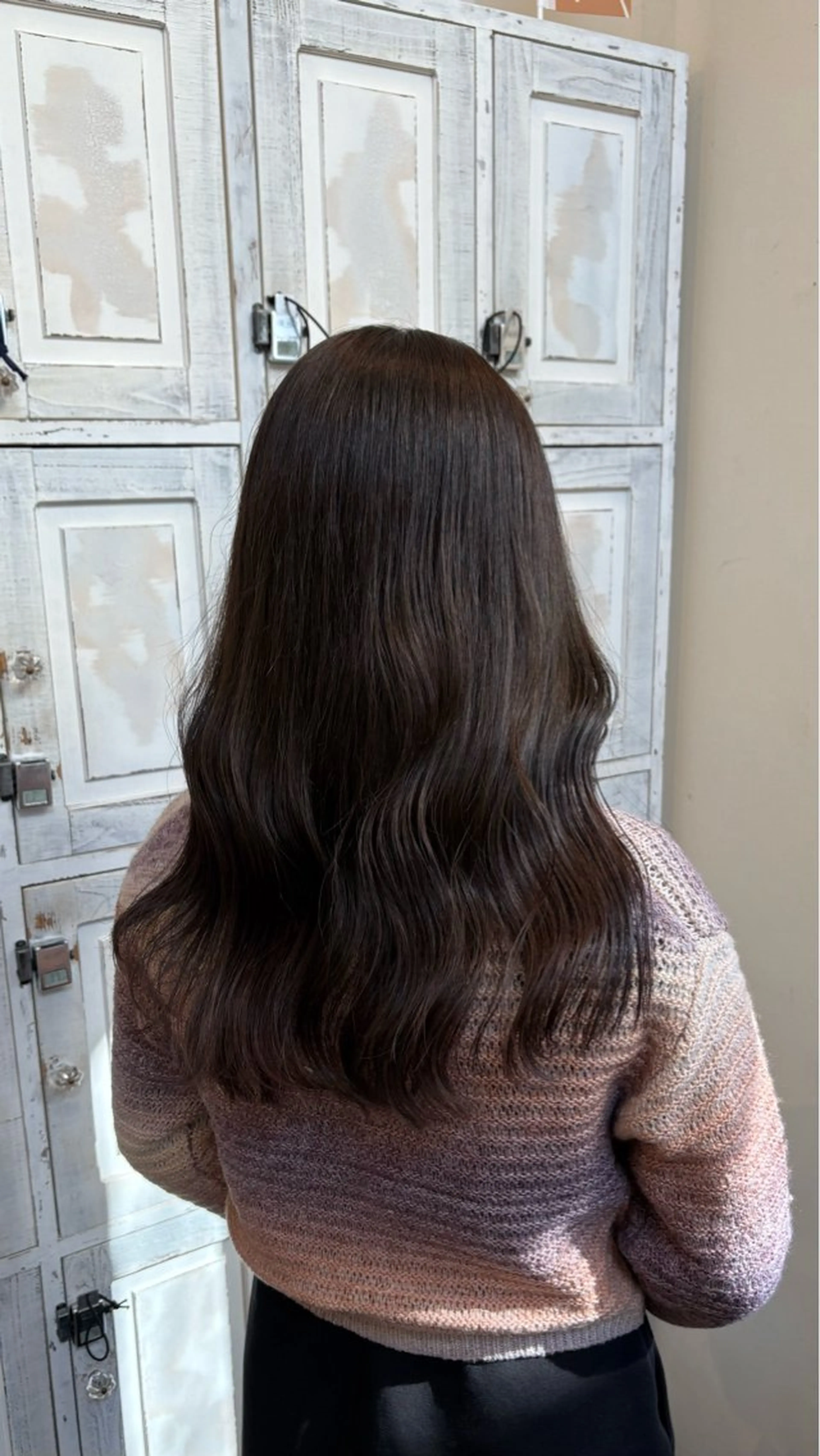 セミロング ヘアカラー トリートメント モデルさん募集中🎀 内藤ほのか/艶カラーのヘアスタイル