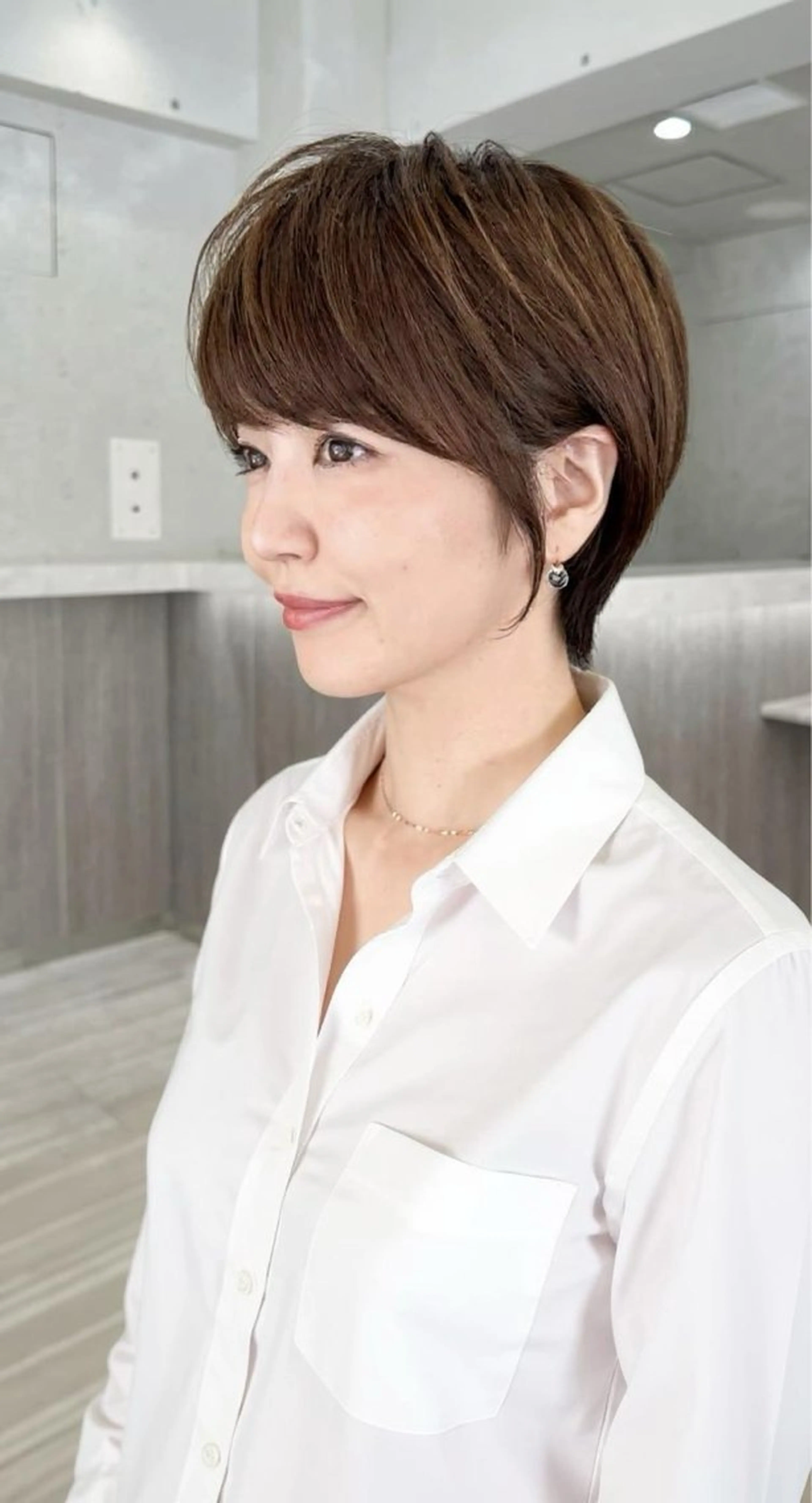 ショート nex the salon coall所属・🫧似合わせショート イシダ🫧のヘアスタイル