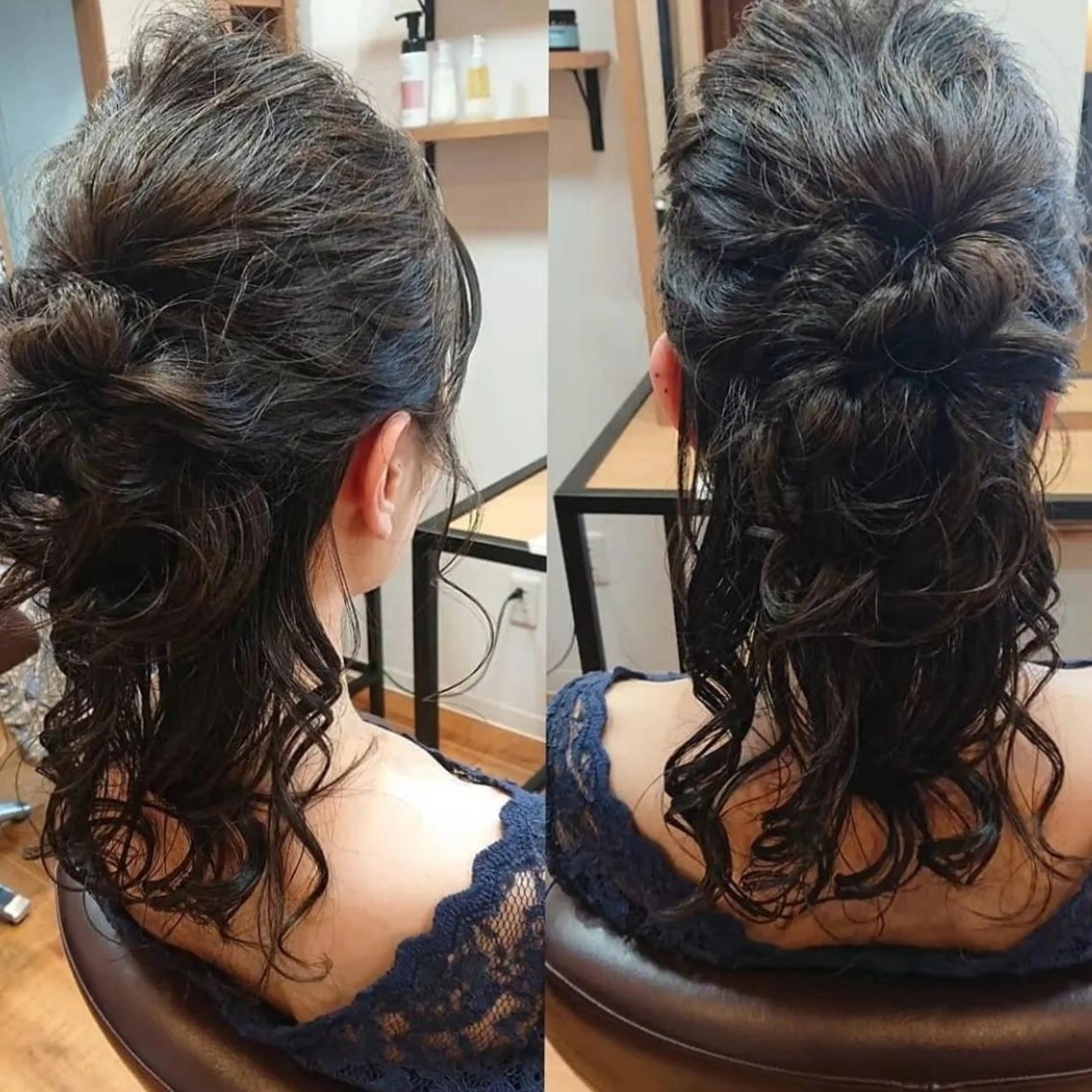 ロング 西田 理沙のヘアスタイル