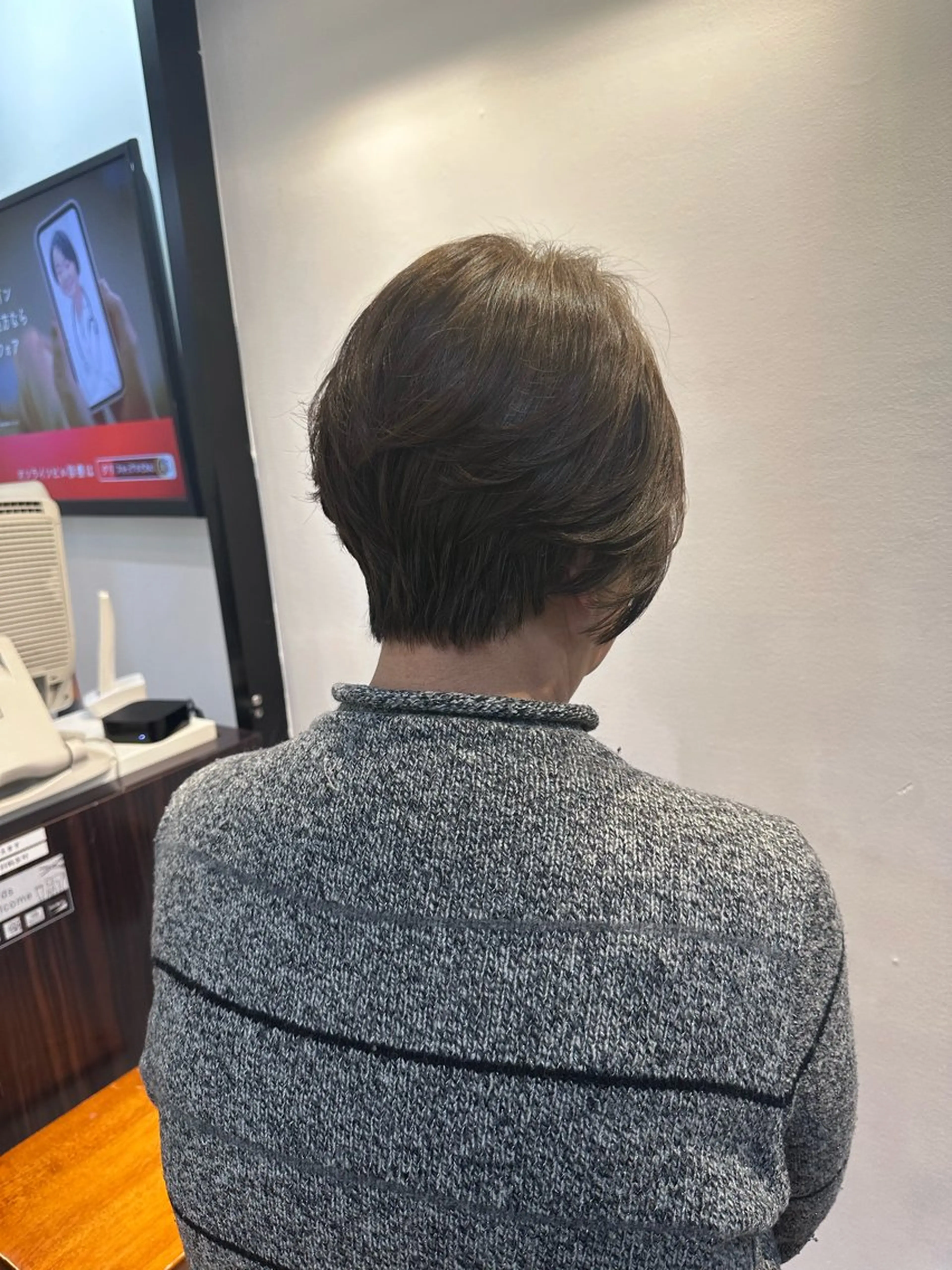 ショート mio/【日本橋】 パーマモデルのヘアスタイル