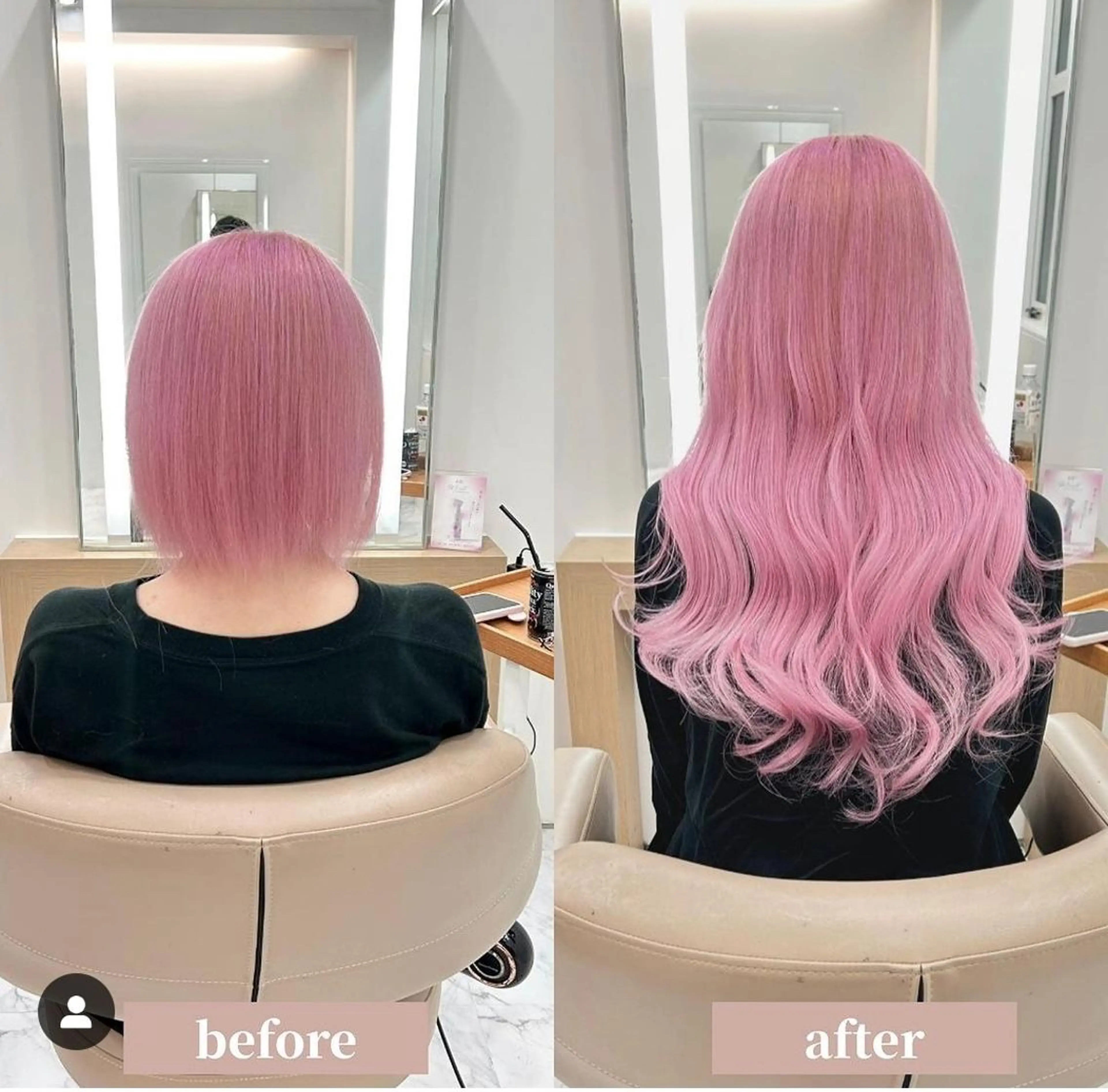 【✨minim限定✨】カラー+プレミアムシールエクステ60枚（47ｃｍ）の写真